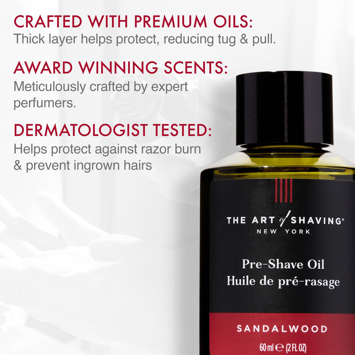 The Art of Shaving Pre Shave Beard Oil for Men - Premium Selection Official Imagery - 3