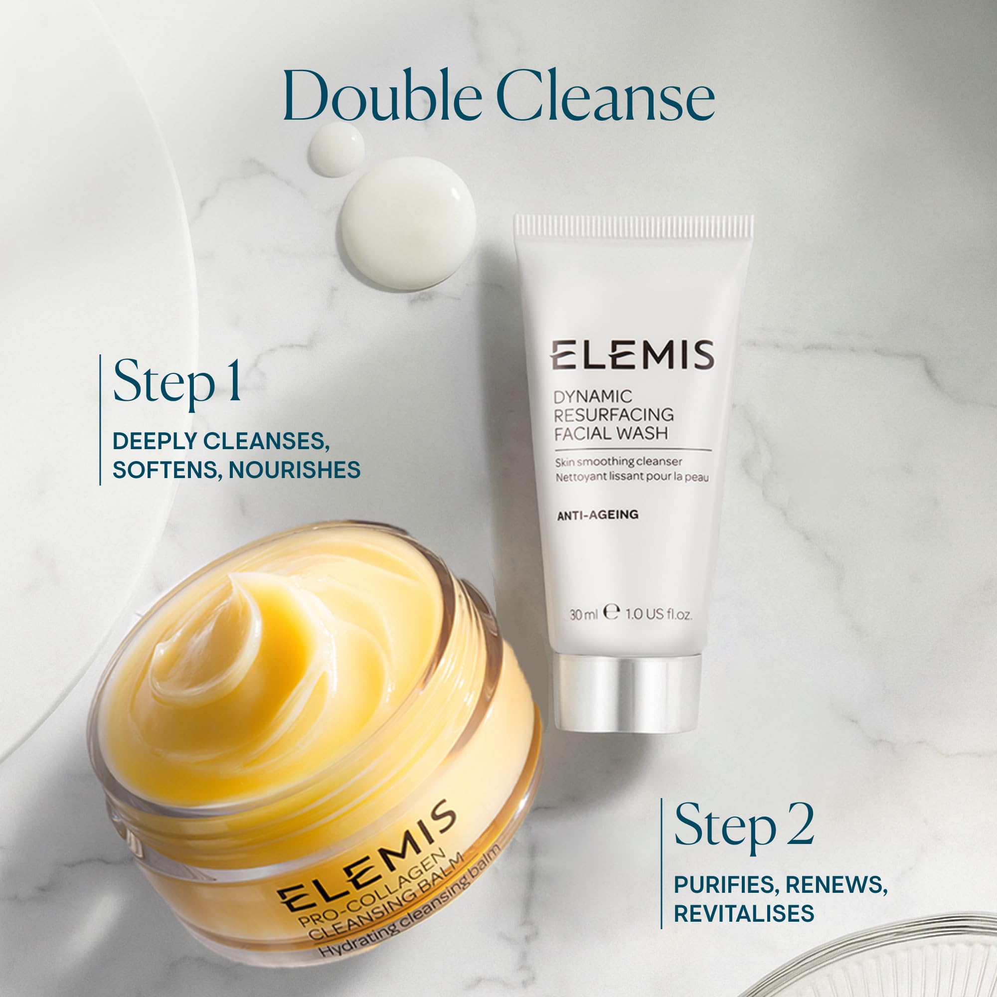 ELEMIS Dynamic Resurfacing Facial Wash, Anti-Aging Exfoliating - Generic
