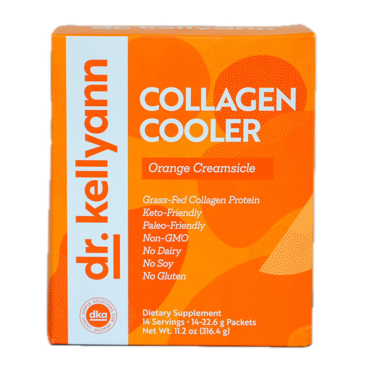 Dr Kellyann Collagen Cooler Orange Creamsicle - Dr. Kellyann Official Imagery - 1