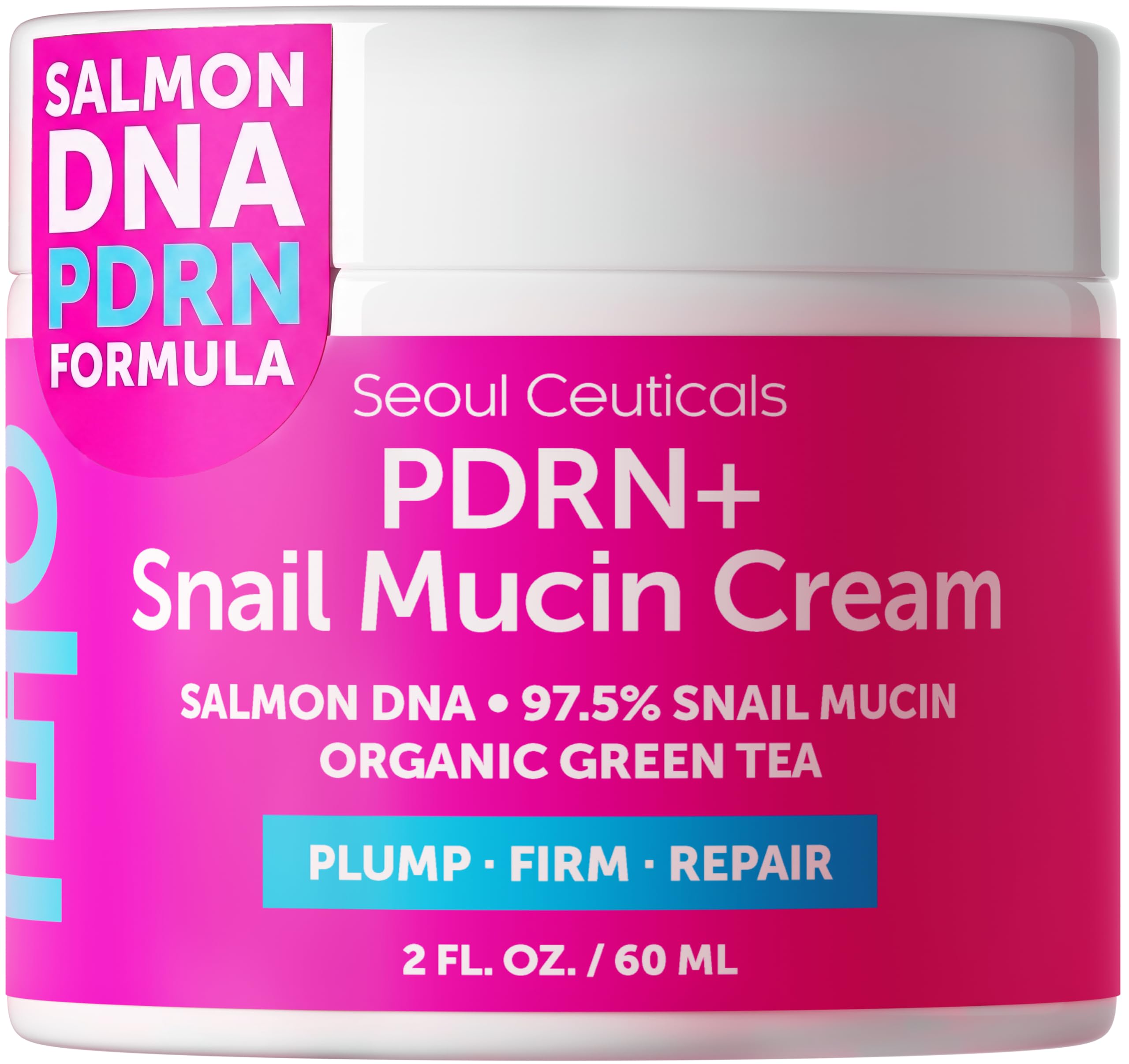 SeoulCeuticals 97.5% Snail Mucin Korean Face Moisturizer Day - SeoulCeuticals