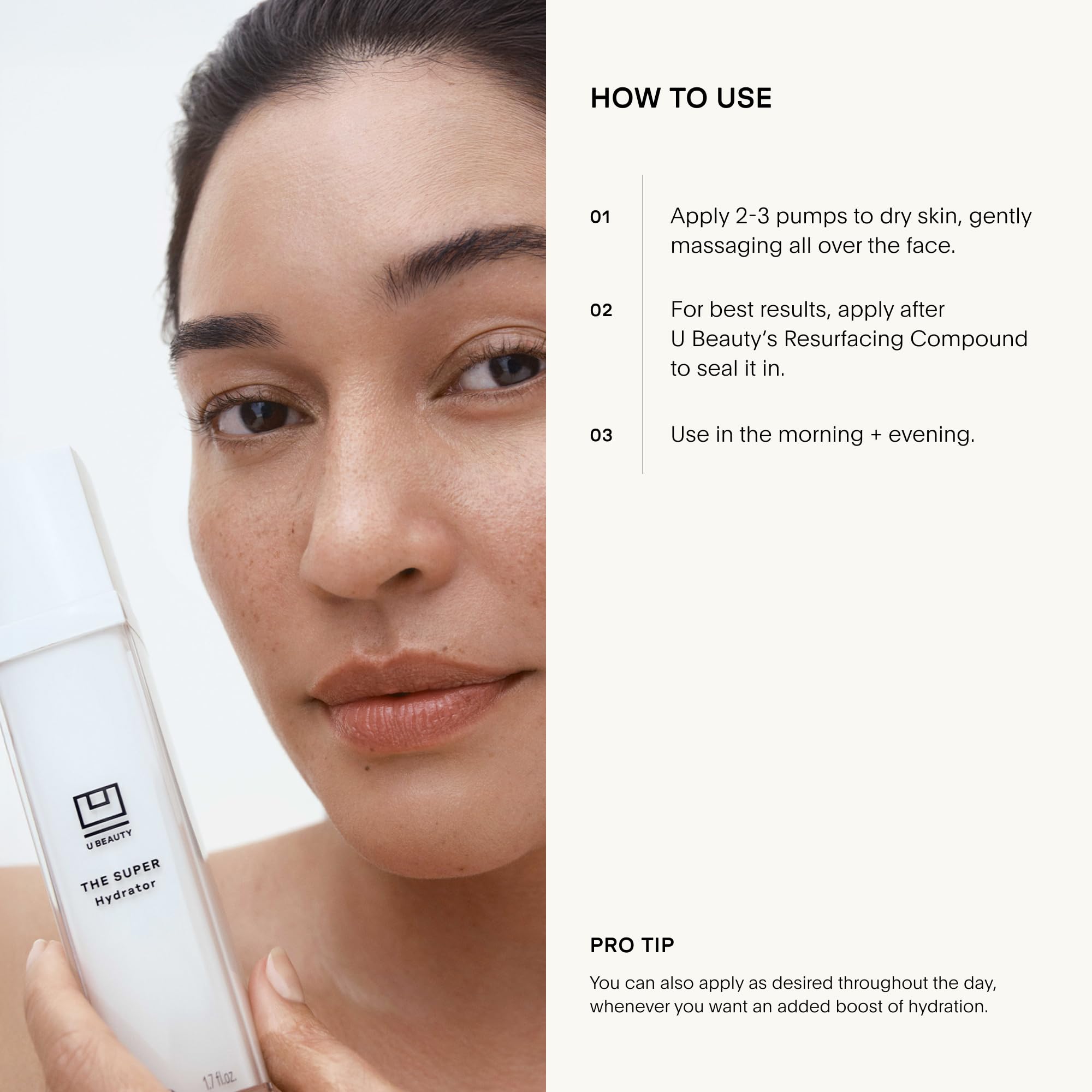 U Beauty The SUPER Hydrator Hyaluronic Acid Moisturizing Cream - 1.7 fl oz - U Beauty Official Product View 7