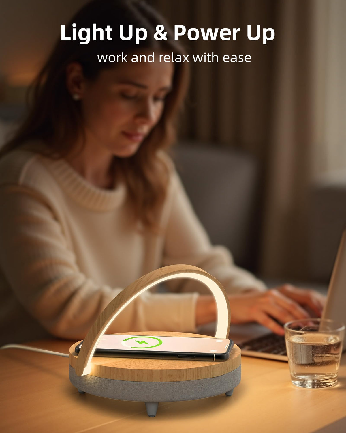 EZVALO Birthday Gifts for Women Music Table Lamp with - EZVALO Official Imagery - 7