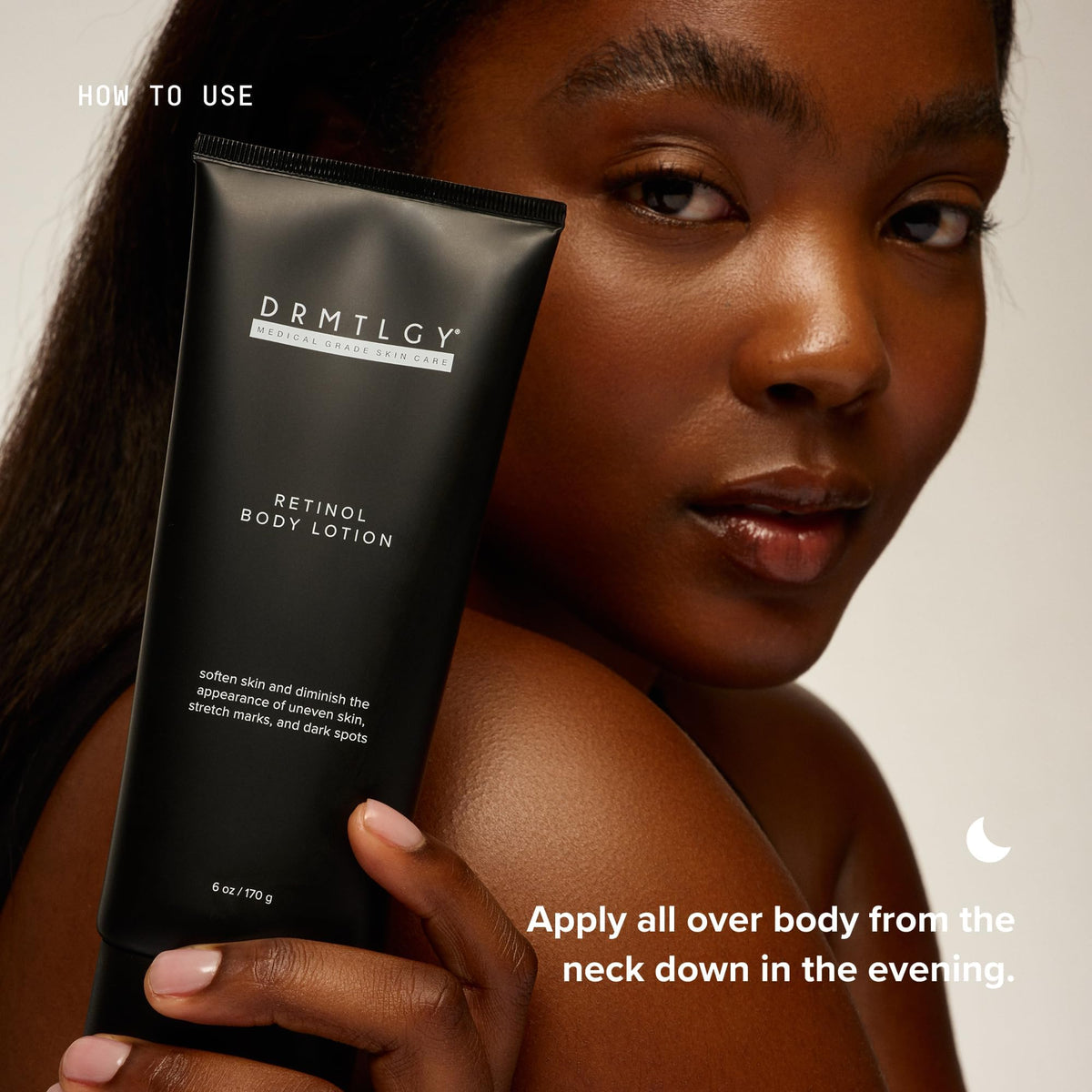 DRMTLGY Retinol Body Lotion - DRMTLGY Official Imagery - 7