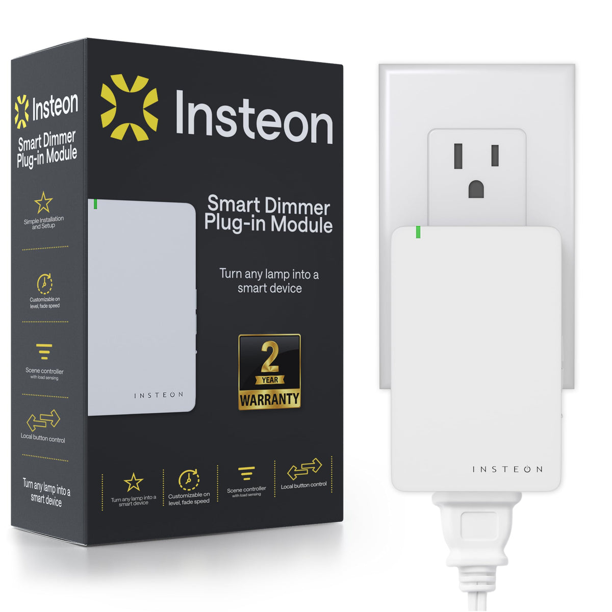 Insteon Smart On Off Plug in Module 1800W Indoor Smart - Insteon Official Imagery - 8