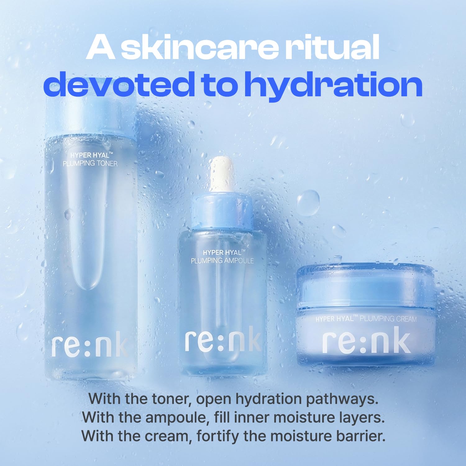 re nk Hyper Hyal Plumping Ampoule for Glass Skin - Re: NK Official Product Imagery - 7