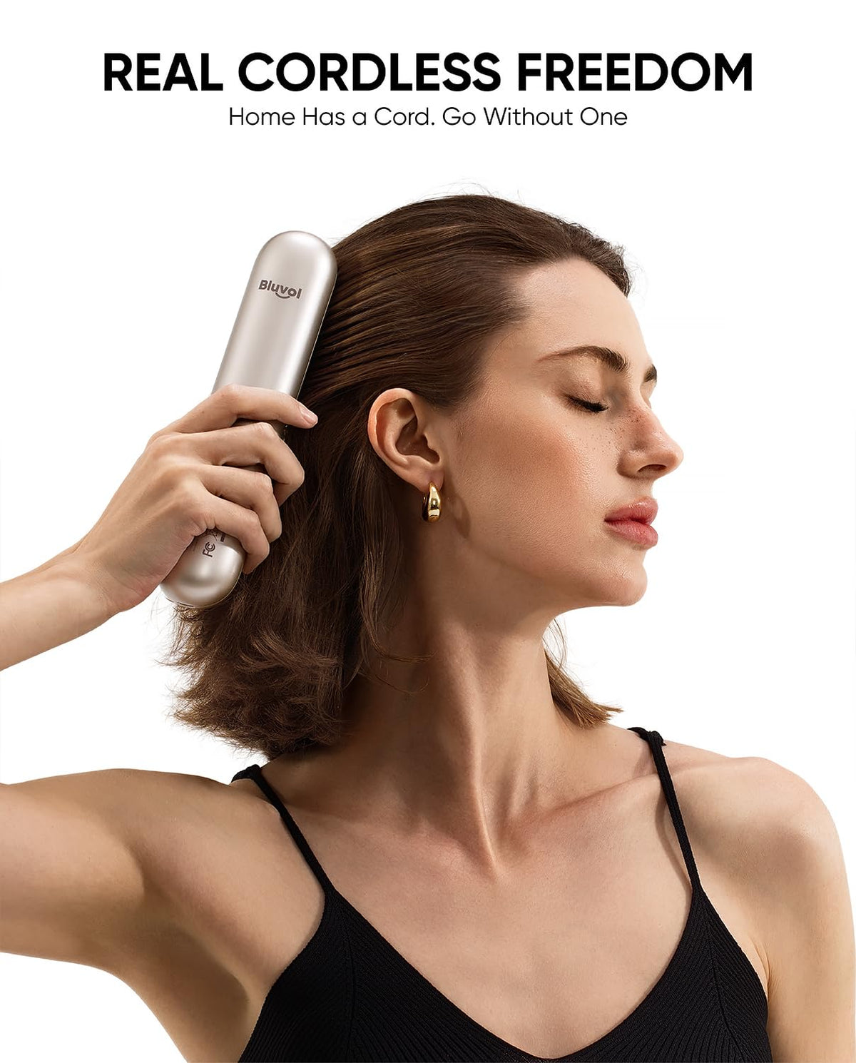 Bluvol I11 Apex Cordless Straightening Comb Touch Up Tool - Bluvol Official Imagery - 3