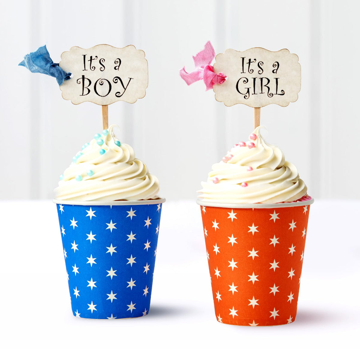 JOLLY PARTY 500Pack 5oz Paper Cups Disposable Cups Small - JOLLY PARTY Official Imagery - 5