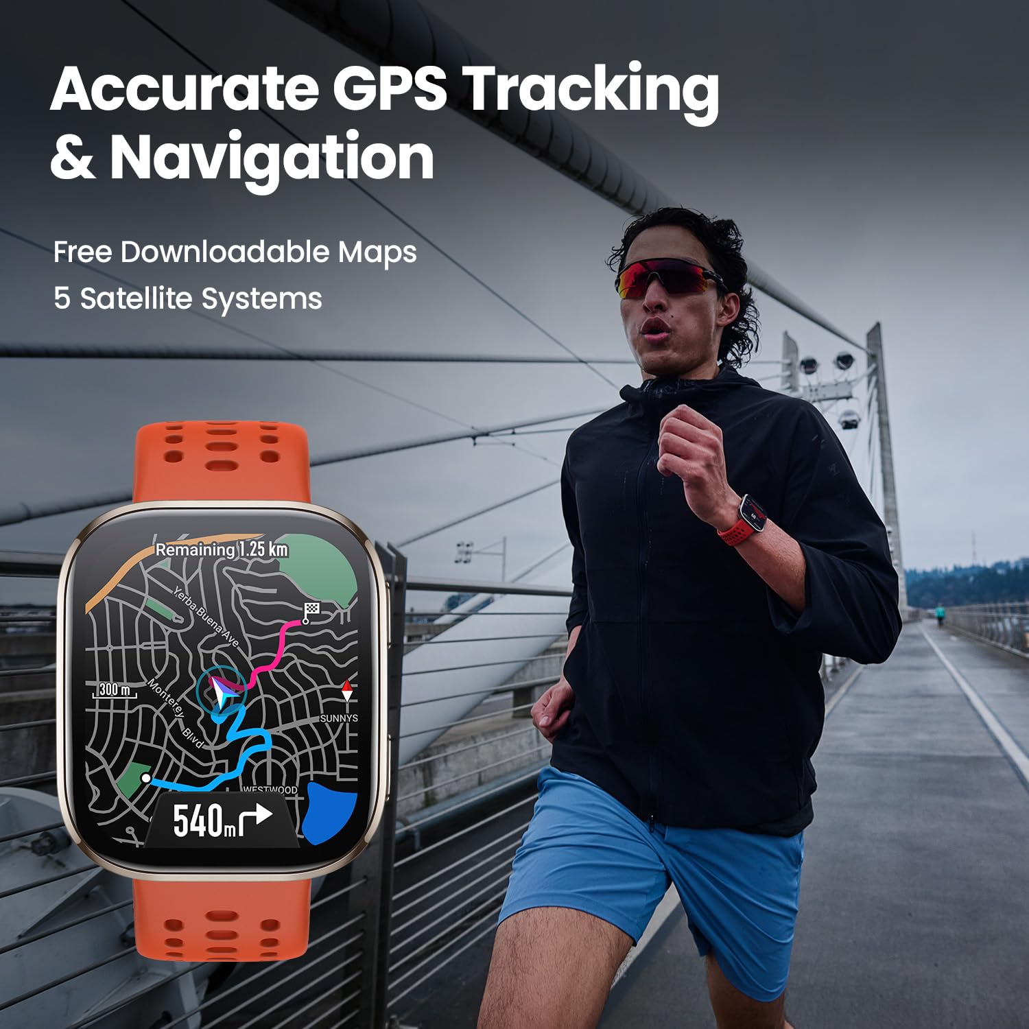 Amazfit Bip 6 Smart Watch, 1.97" AMOLED Display, GPS, iOS/Android - View 4