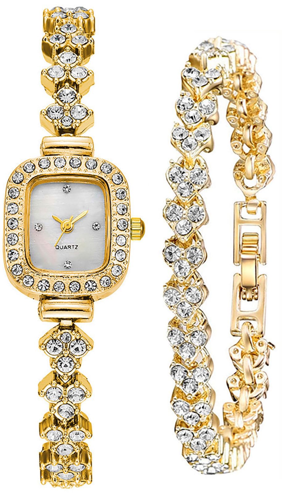 ADSBIAOYE Square Small Watches for Women Luxury Ladies - ADSBIAOYE Official Imagery - 1