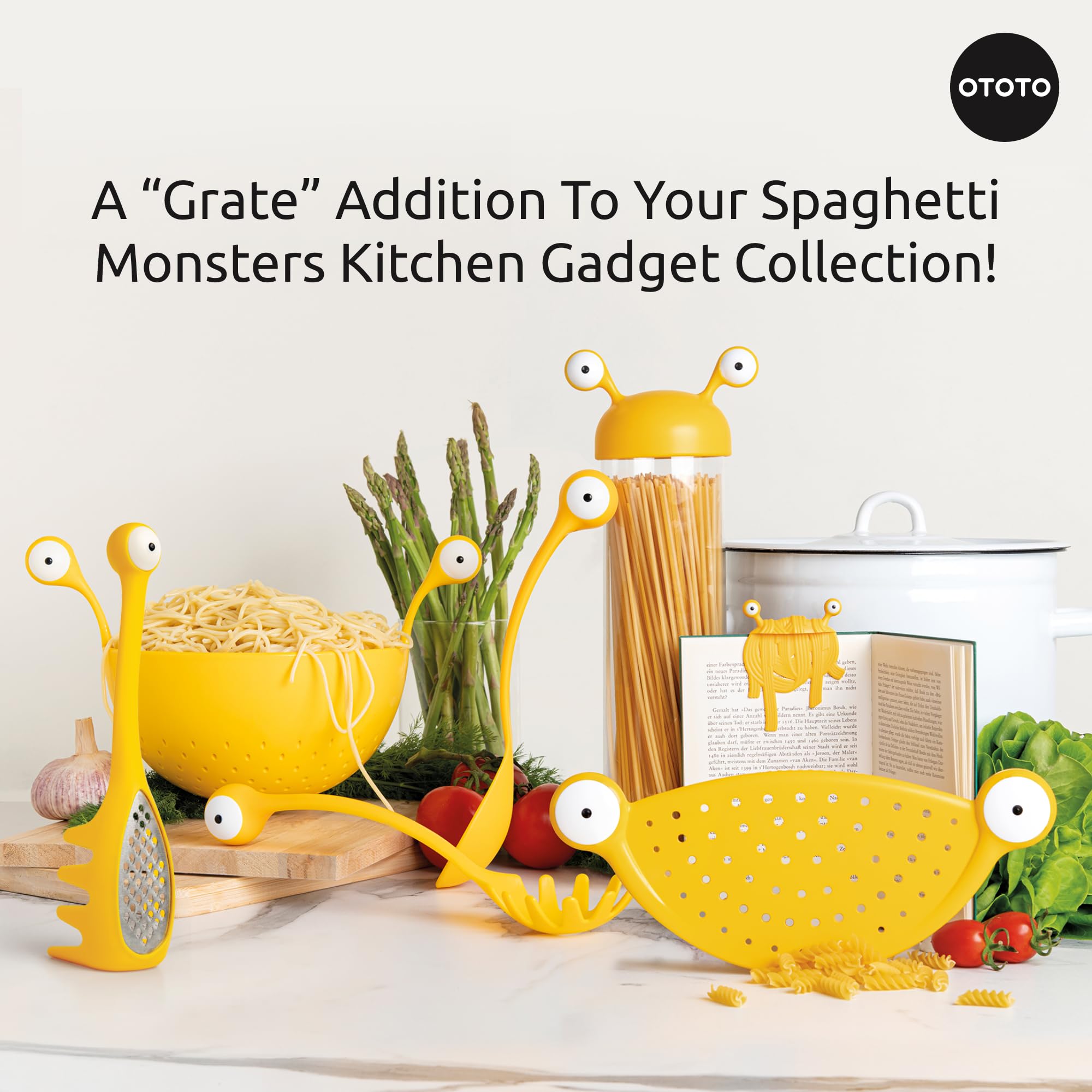 OTOTO Pasta Spoon & Spaghetti Spoon - Cooking Gadgets, Cooking Gifts, - View 8