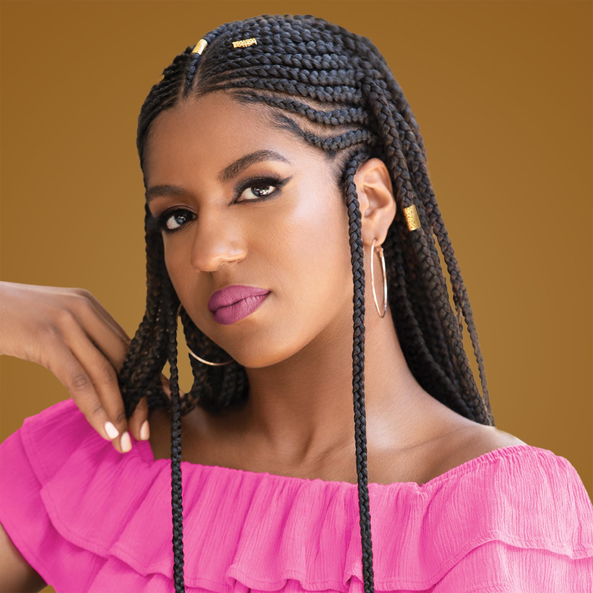 African Pride Black Castor Miracle Braid, Loc & Twist Gel - African Pride Official Product View 7