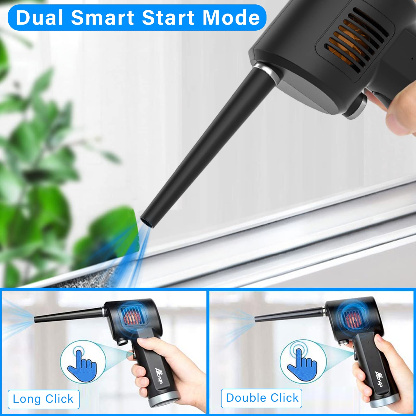 Electric Air Duster Cordless Air Duster Rechargeable - ATEngeus Official Imagery - 5