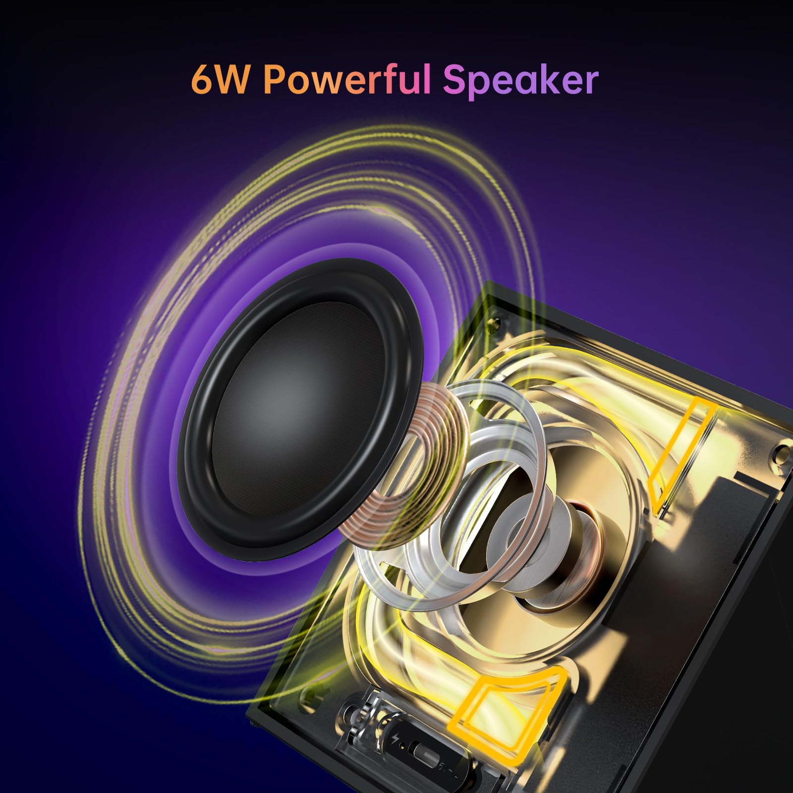 Divoom TimeBox Evo -- Pixel Art Bluetooth Speaker with 16x16 LED - Divoom Official Product View 2
