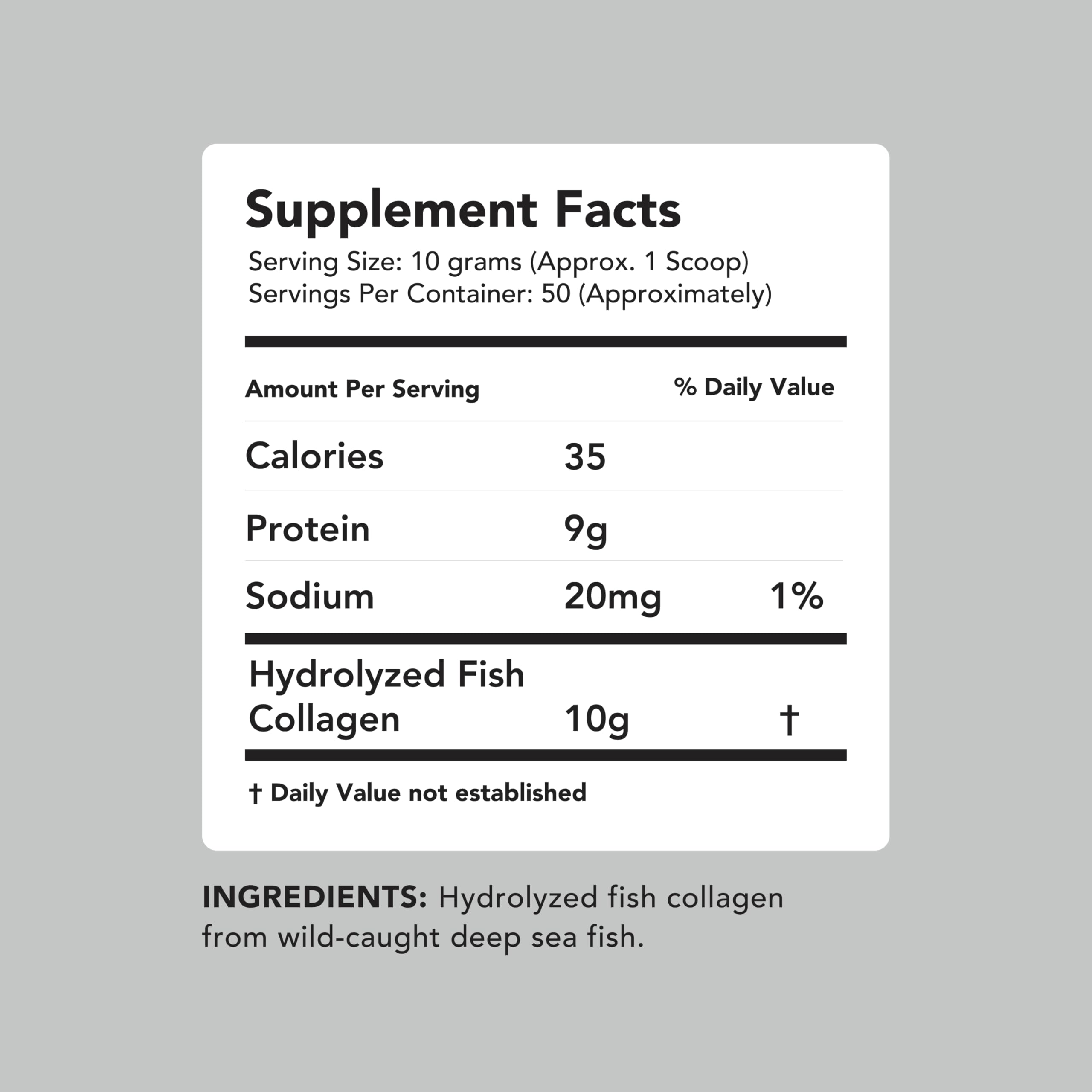 AMANDEAN Marine Collagen Peptides Powder Wild Caught Fish - AMANDEAN Official Imagery - 6