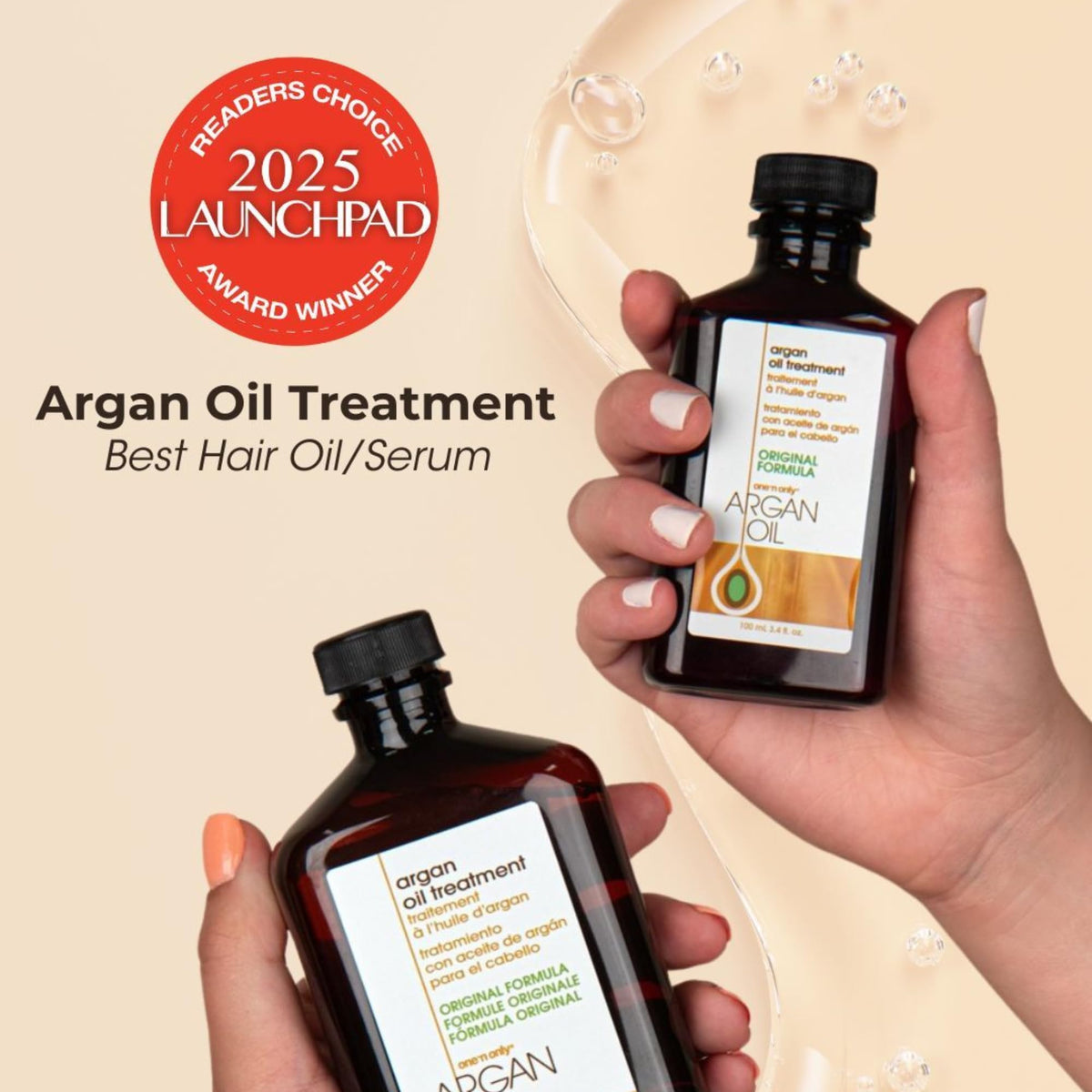 One n Only Argan Oil Hair Treatment Moisture Frizz Control - One 'N Only Official Imagery - 3