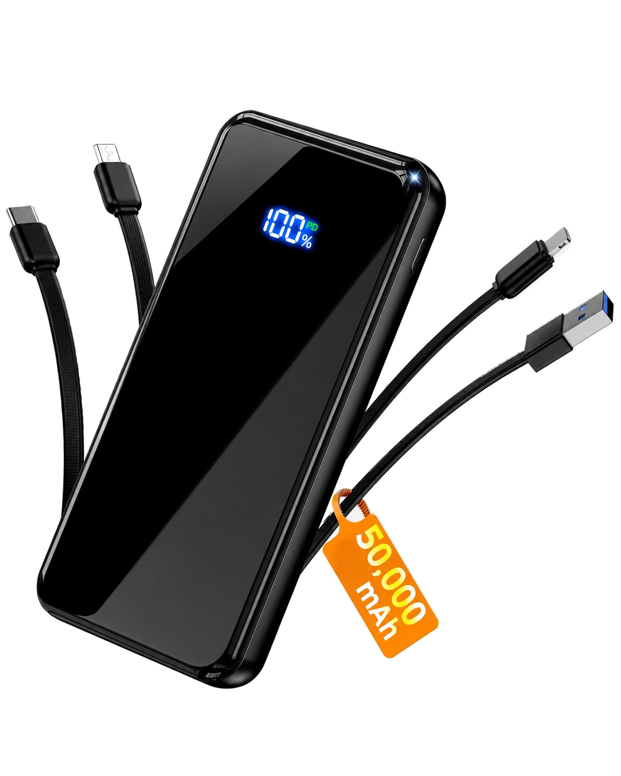 YILANS Portable Charger 50000mAh 22 5W Power Bank with Built - YILANS Official Imagery - 2