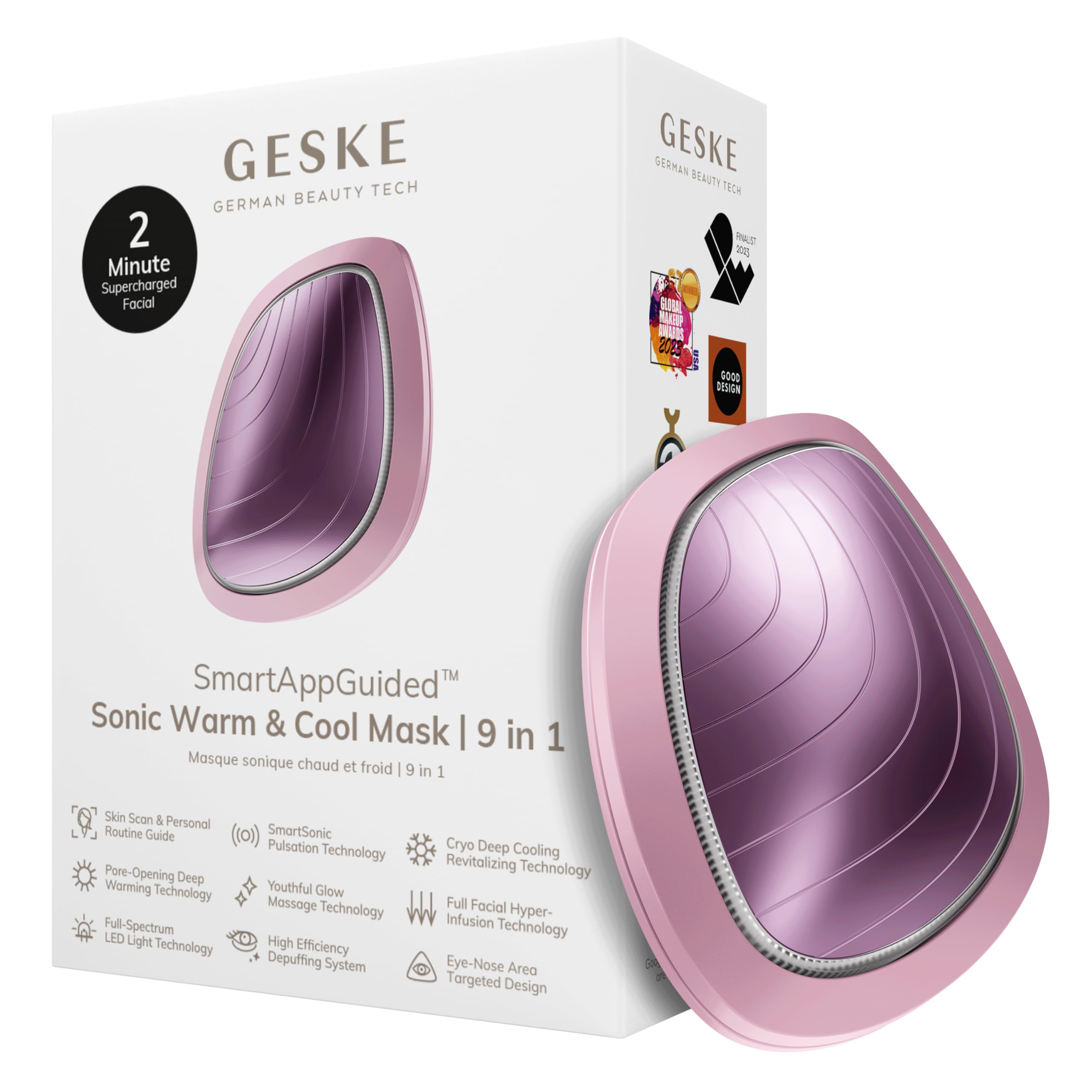 GESKE SmartAppGuided™ Sonic Warm &amp; Cool Mask - GESKE