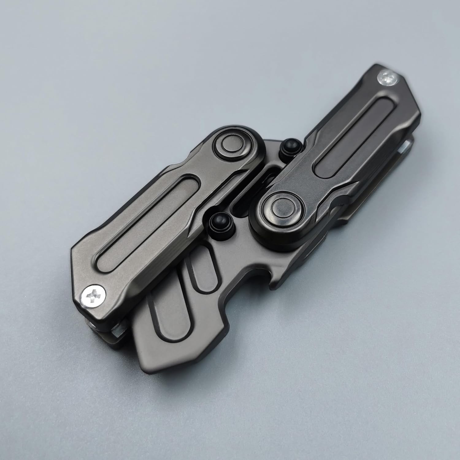 Magnetic metal EDC fidget sliders toy by T-Conceal, designed for stress relief and adult fidgeting with multifunctional features.