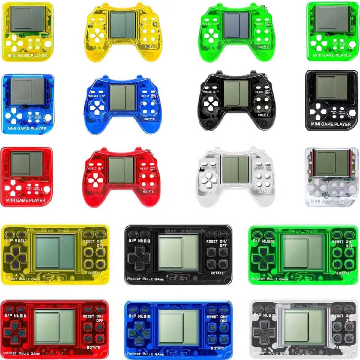 18Pcs Video Game Party Favors Mini Game Keychain Arcade - Teirdth Official Imagery - 2