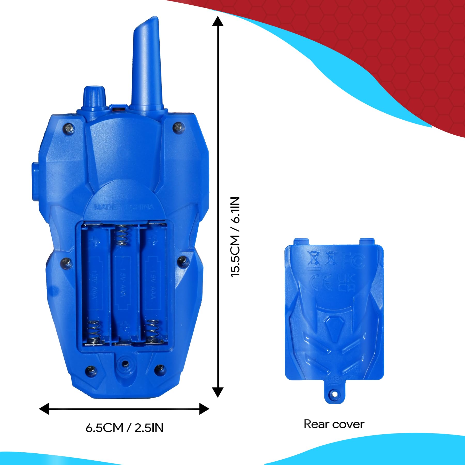 Vvinca Spider Walkie Talkies for Kids Toys Ages 3 4 5 6 7 8 9 10 - Vvinca Official Product View 4