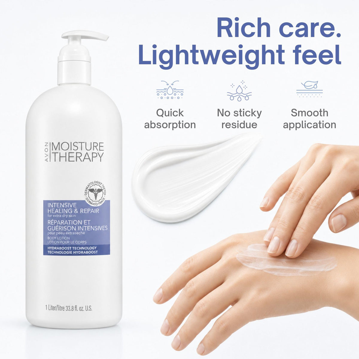 AVON Moisture Therapy Intensive Healing Repair Body Lotion - AVON Official Imagery - 7