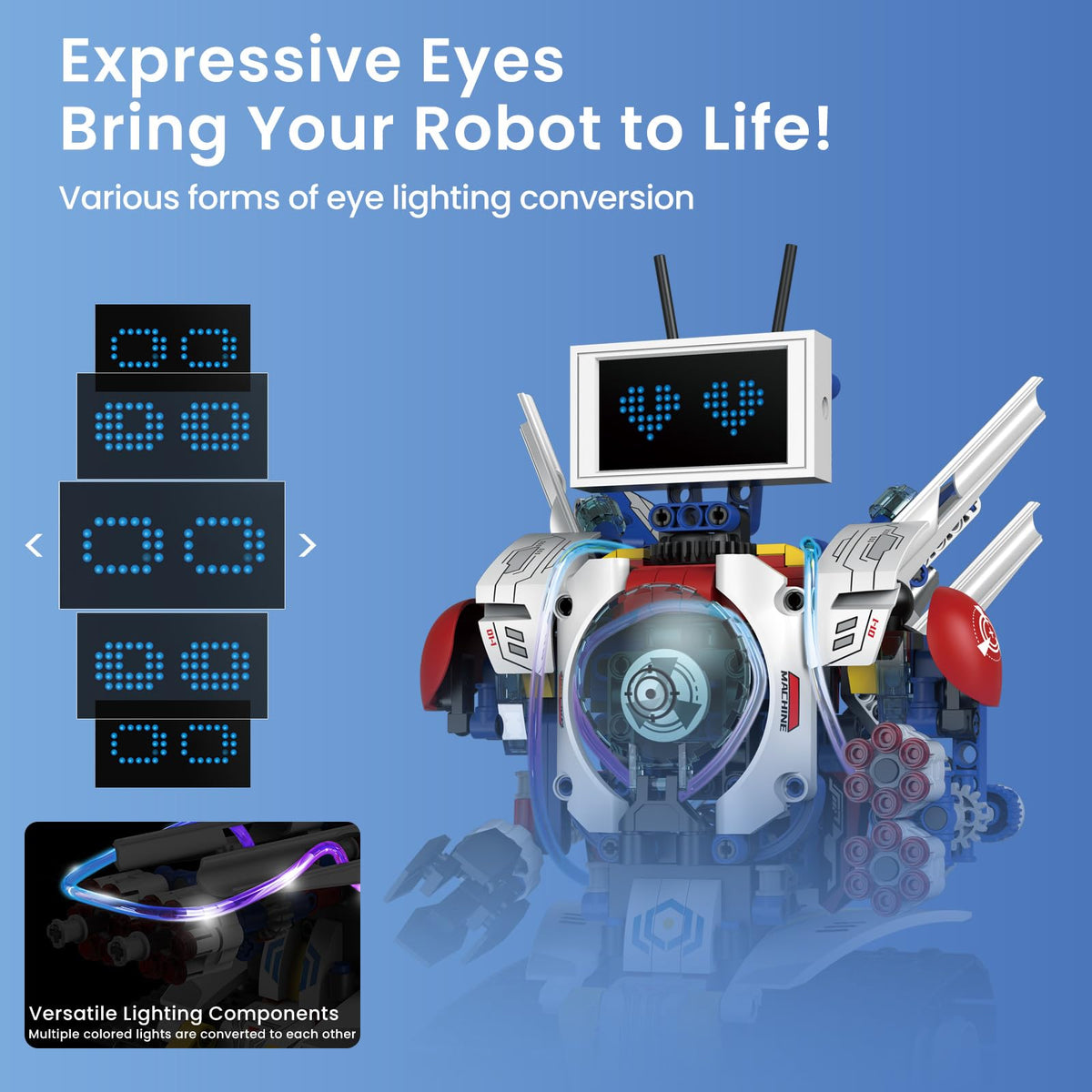 STEM Robot Building Kit for Kids Ages 6 16 - HPROMOT Official Imagery - 5