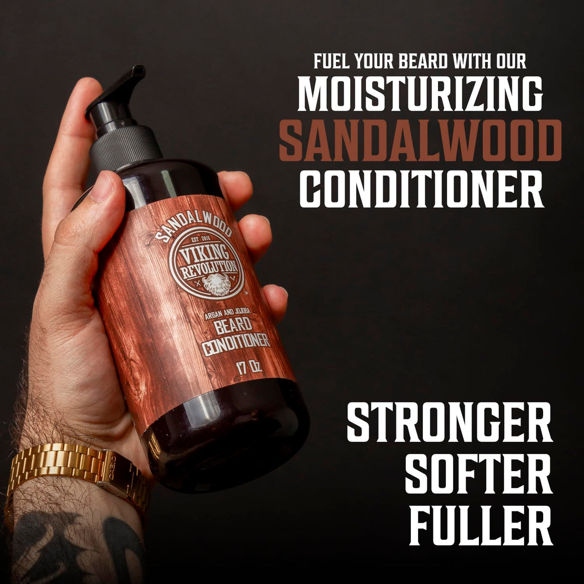 Viking Revolution Beard Wash Conditioner Set - Viking Revolution Official Imagery - 5