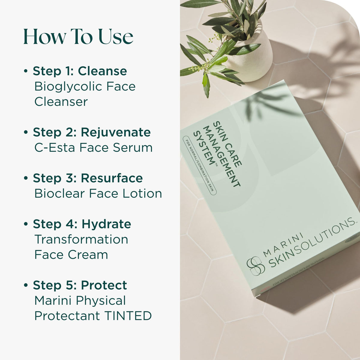 Marini SkinSolutions Skin Care Management System Normal to - Marini SkinSolutions Official Imagery - 5