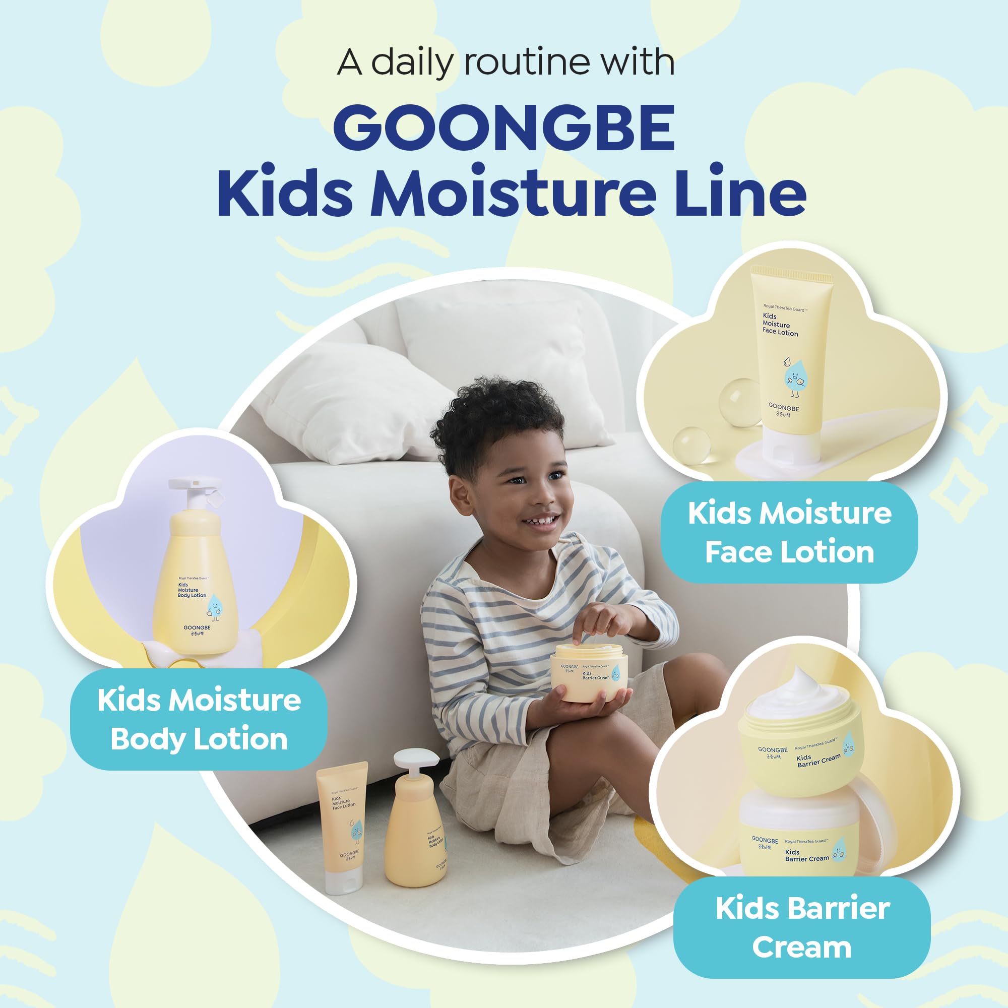 GOONGBE Kids Face Lotion, Korean Cica & Allantoin for Sensitive Skin, 2 - GOONGBE Official Product View 9