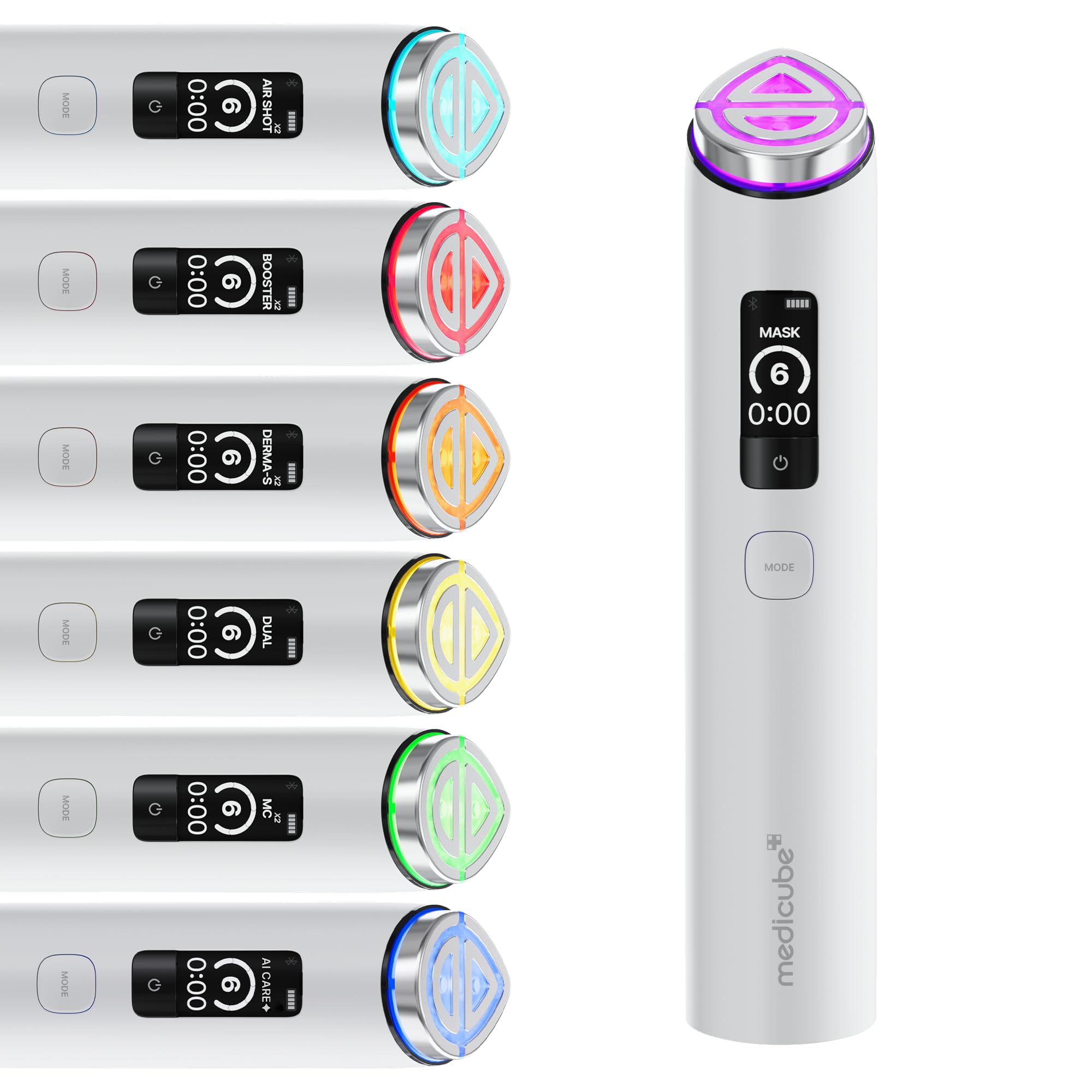 medicube Booster Pro X2™ - 7 IN 1 Glow Beauty Device, 2X Glow - Product Imagery