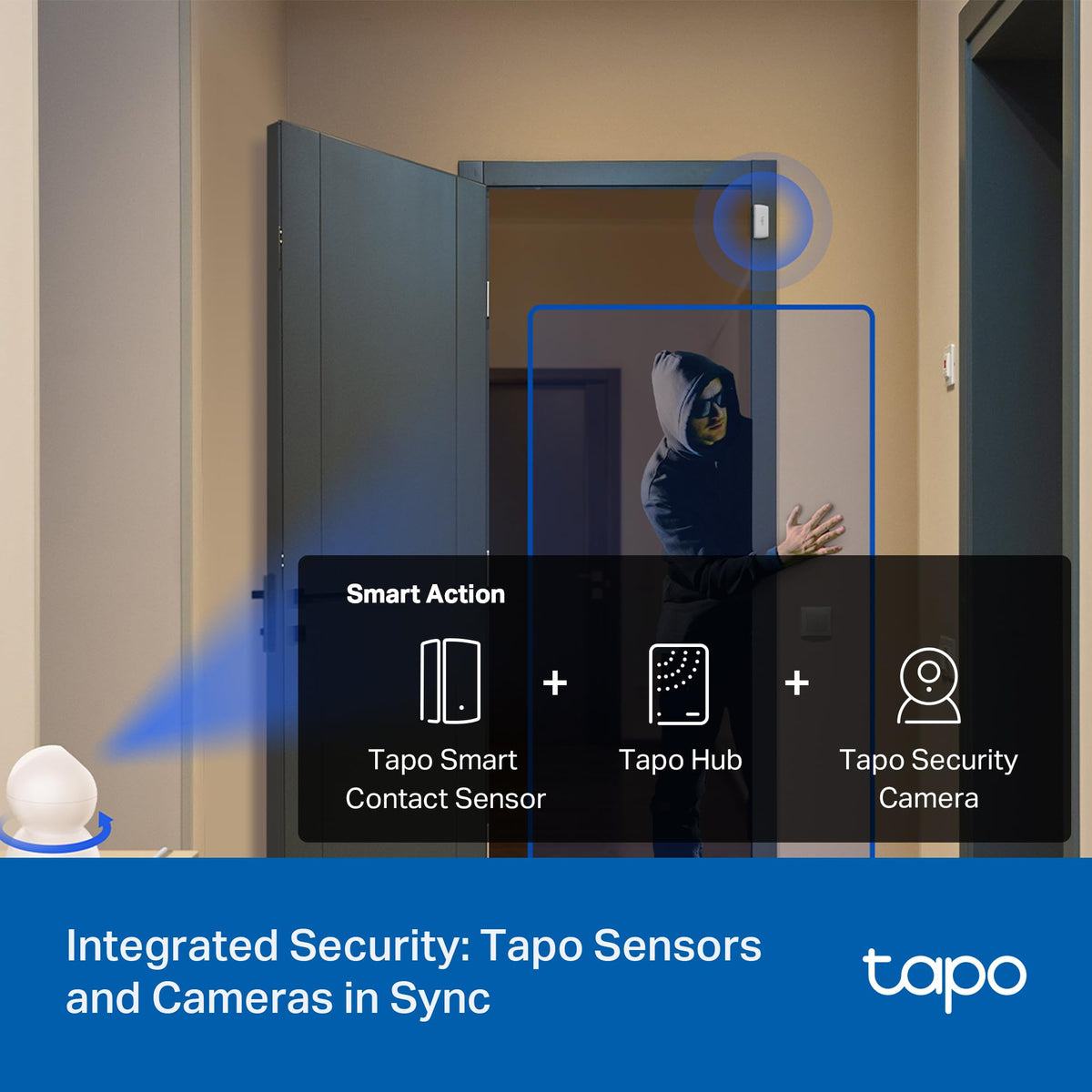 Tapo Door Sensor Starter KIT Matter Compatible 3X Smart Door - Premium Selection Official Imagery - 7