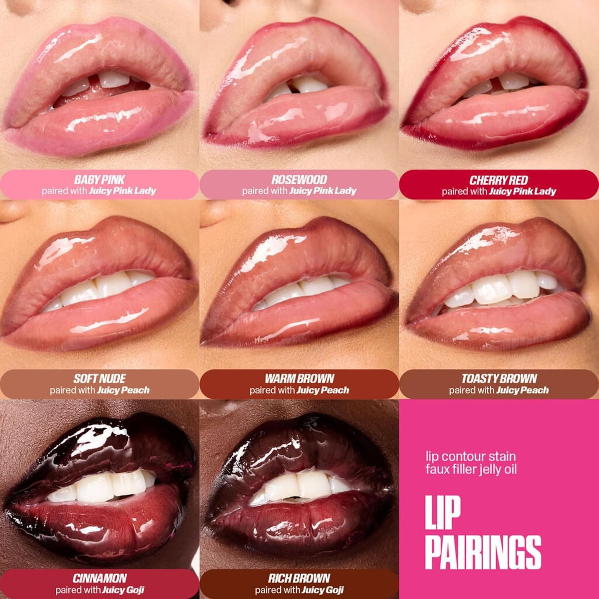 Huda Faux Filler Jelly Lip Oil - Huda Official Imagery - 5