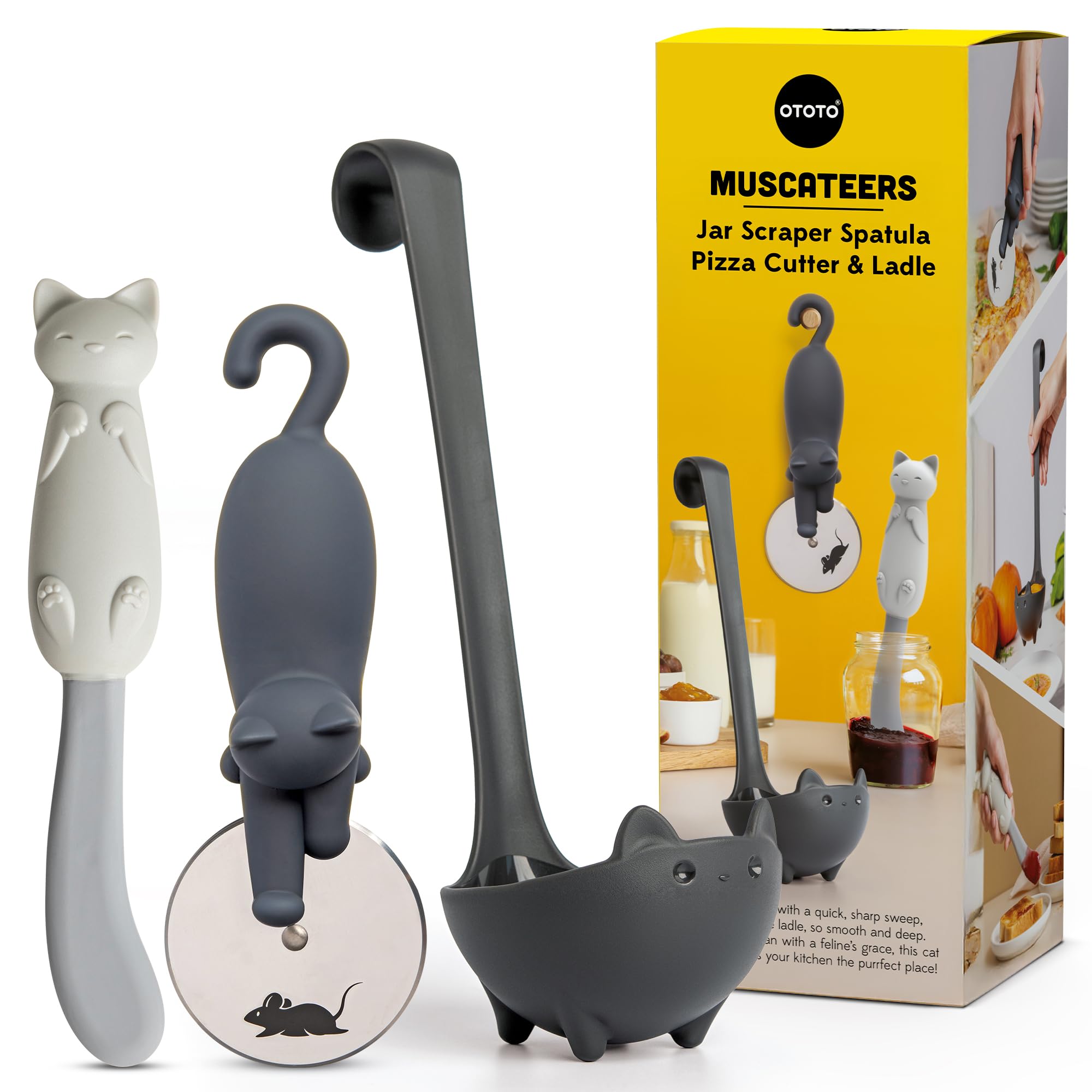 OTOTO Splatypus Jar Spatula for Scooping and Scraping - Unique Fun Coo - View 10