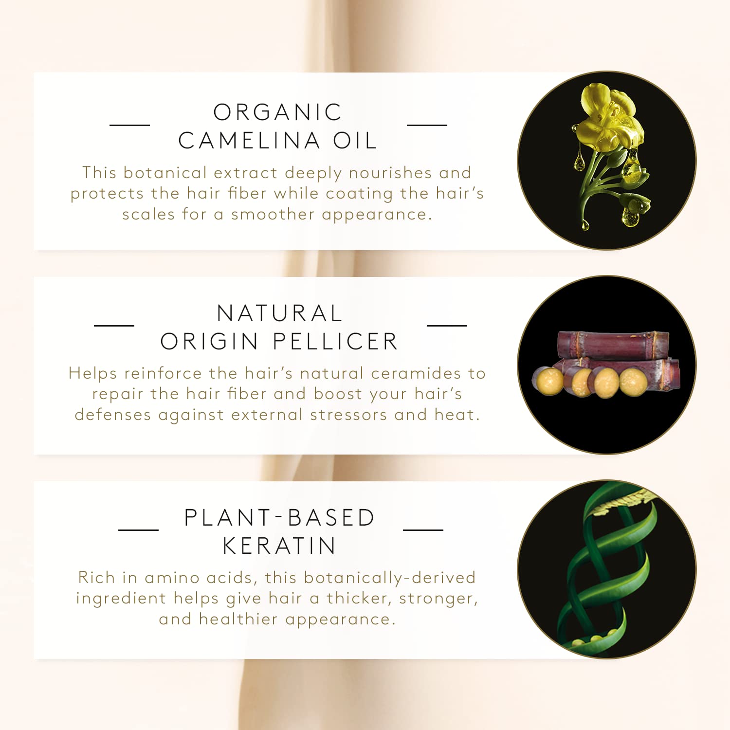 Elefair Rene Furterer Absolue Keratine Ultimate Repair serum bottle for damaged hair with split ends, featuring sleek packaging.