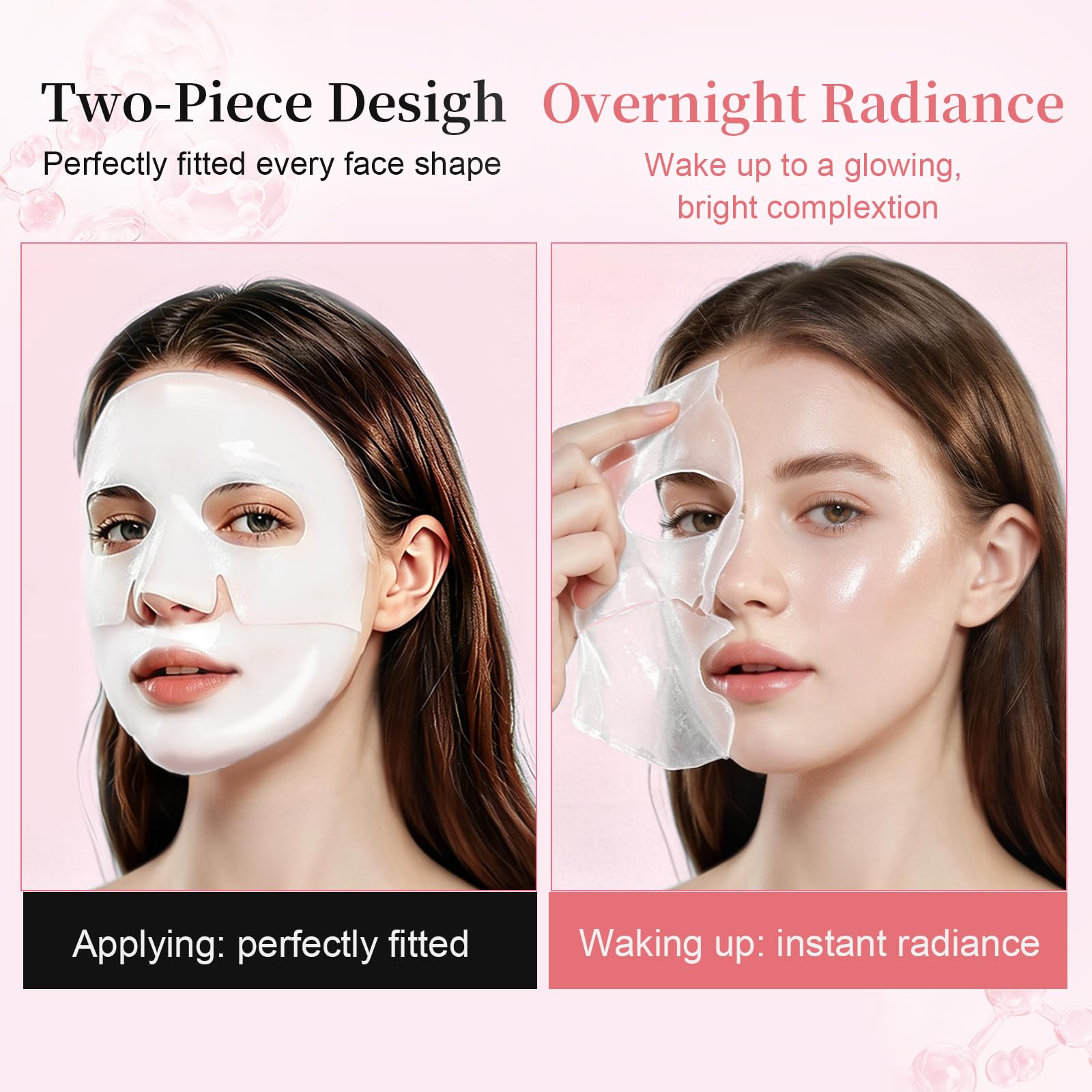 NLQ Bio-Collagen Face Mask Overnight Hydrogel Deep Mask - NLQ