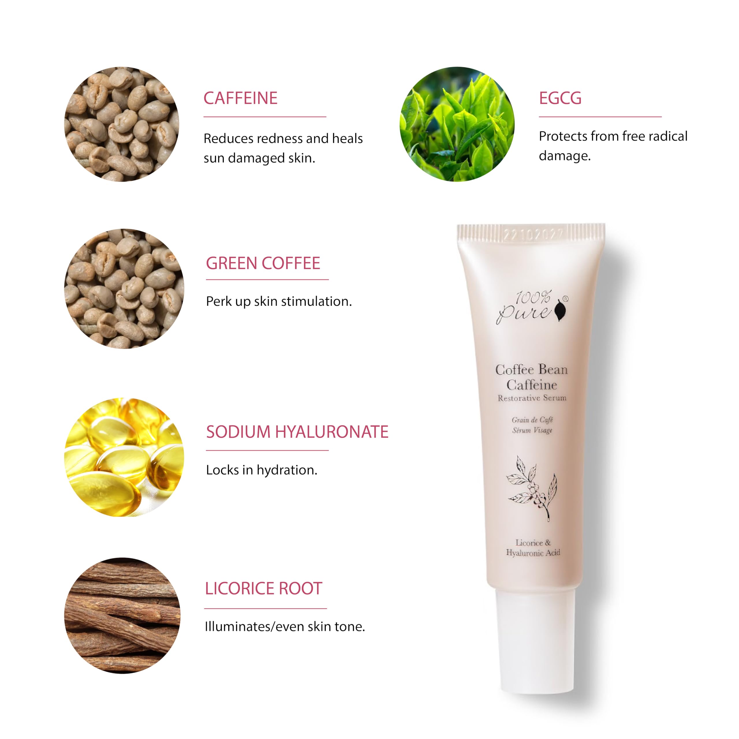 100% PURE Coffee Bean Face Serum, 1 fl oz - 100% PURE Official Product View 5