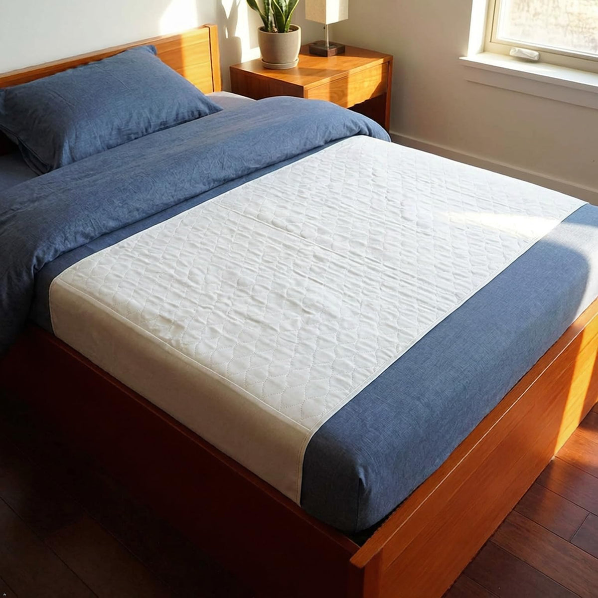Incontinence Bed Pads 34 x60 for Queen Beds Washable - careboree Official Imagery - 4