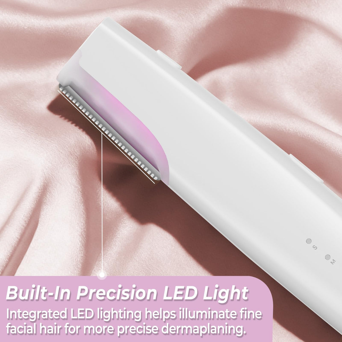 Sonic Dermaplane Razor for Women Face Smooth Exfoliation - Aiopo Official Imagery - 7