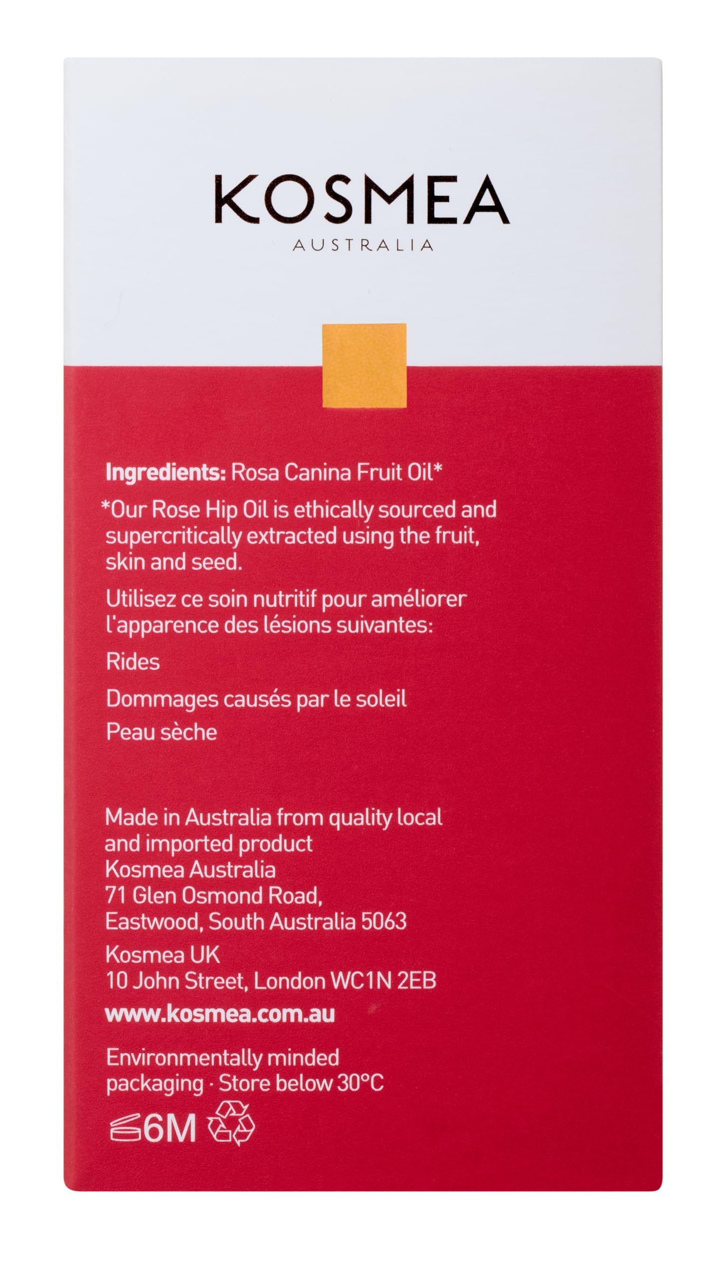 Kosmea Rosehip Oil – Anti - Aging Benefits for Face & Body – Premi - Kosmea Official Product View 7