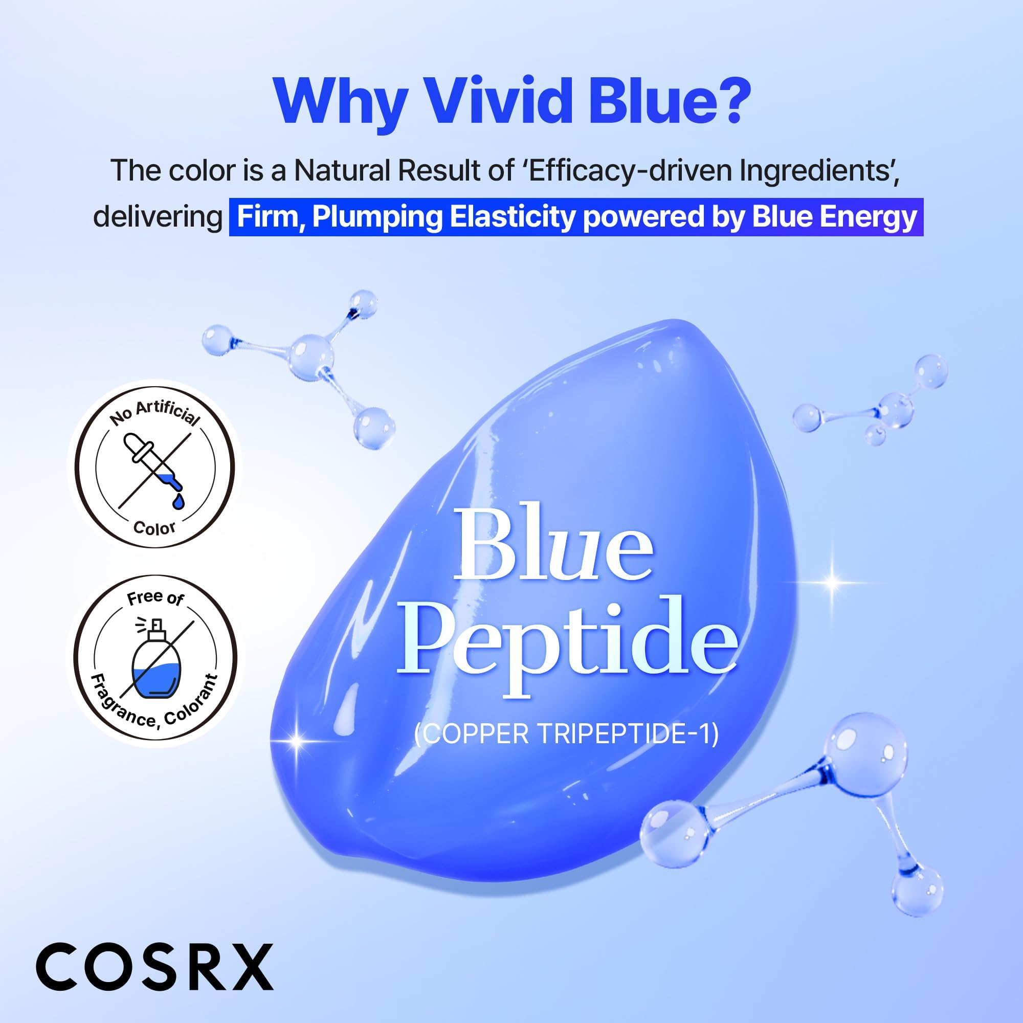 COSRX The Blue Copper Peptide Bakuchiol Cream, Korean Anti - Aging & 1 - COSRX Official Product View 9