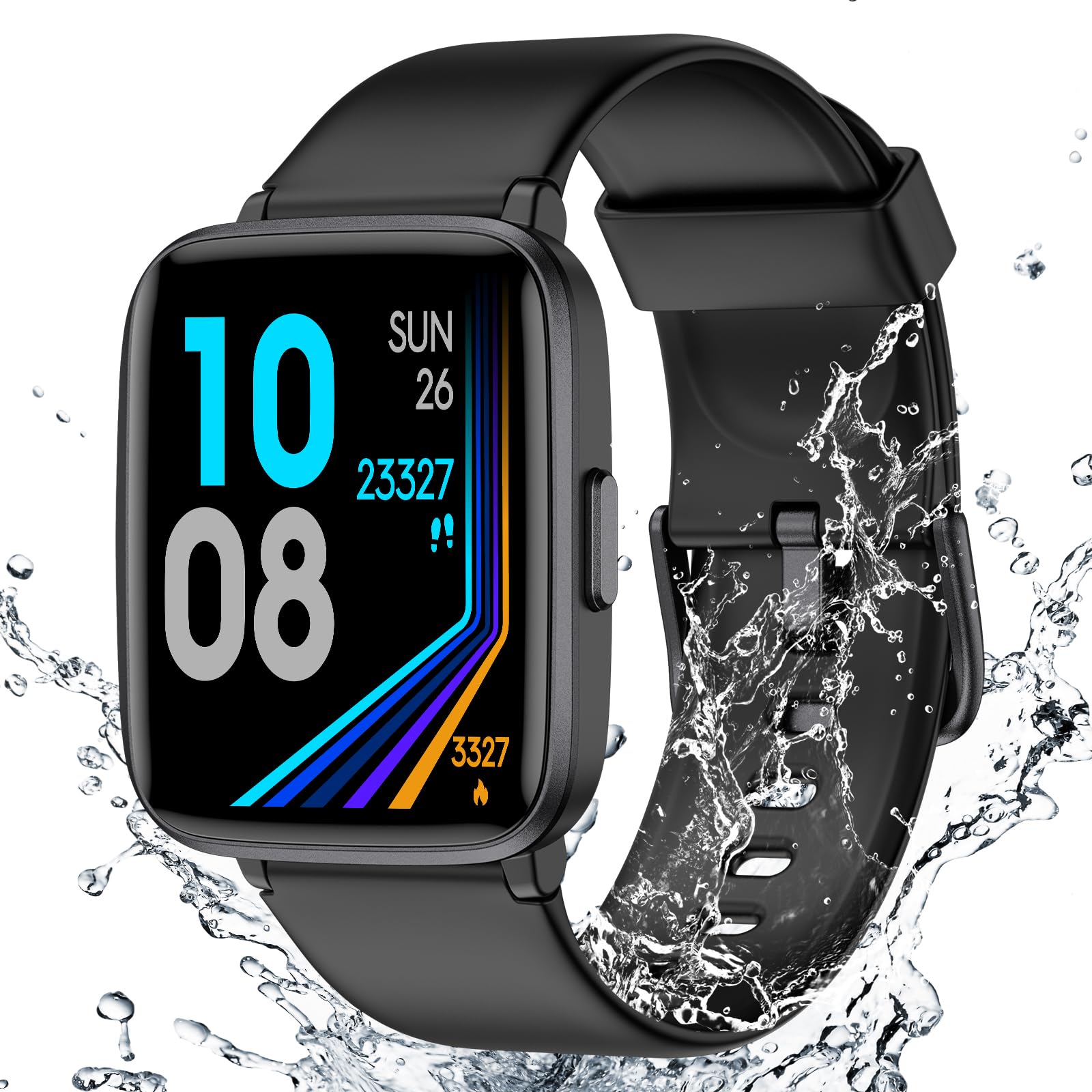 LIVIKEY Fitness Tracker Watch with Heart Rate, Activity Tracker, Pedom - View 8