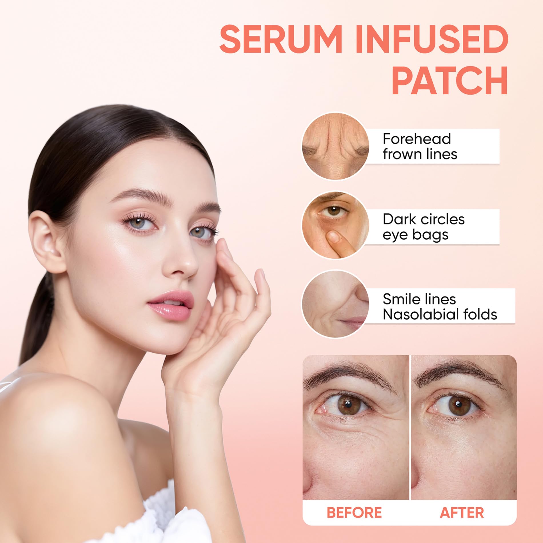Eye Patches Under Eye Smile Line Patches - NOVALIFT Official Product Imagery - 8