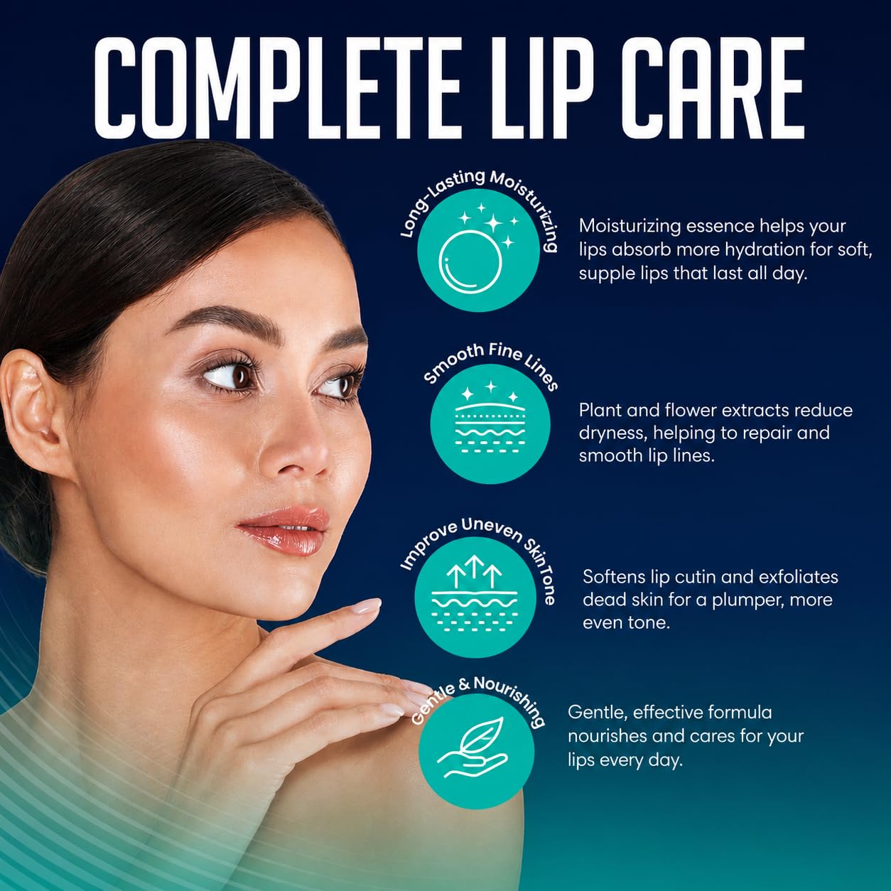 LipLocked Collagen Lip Mask Hydrating Lip Care with Collagen - Premium Selection Official Imagery - 4