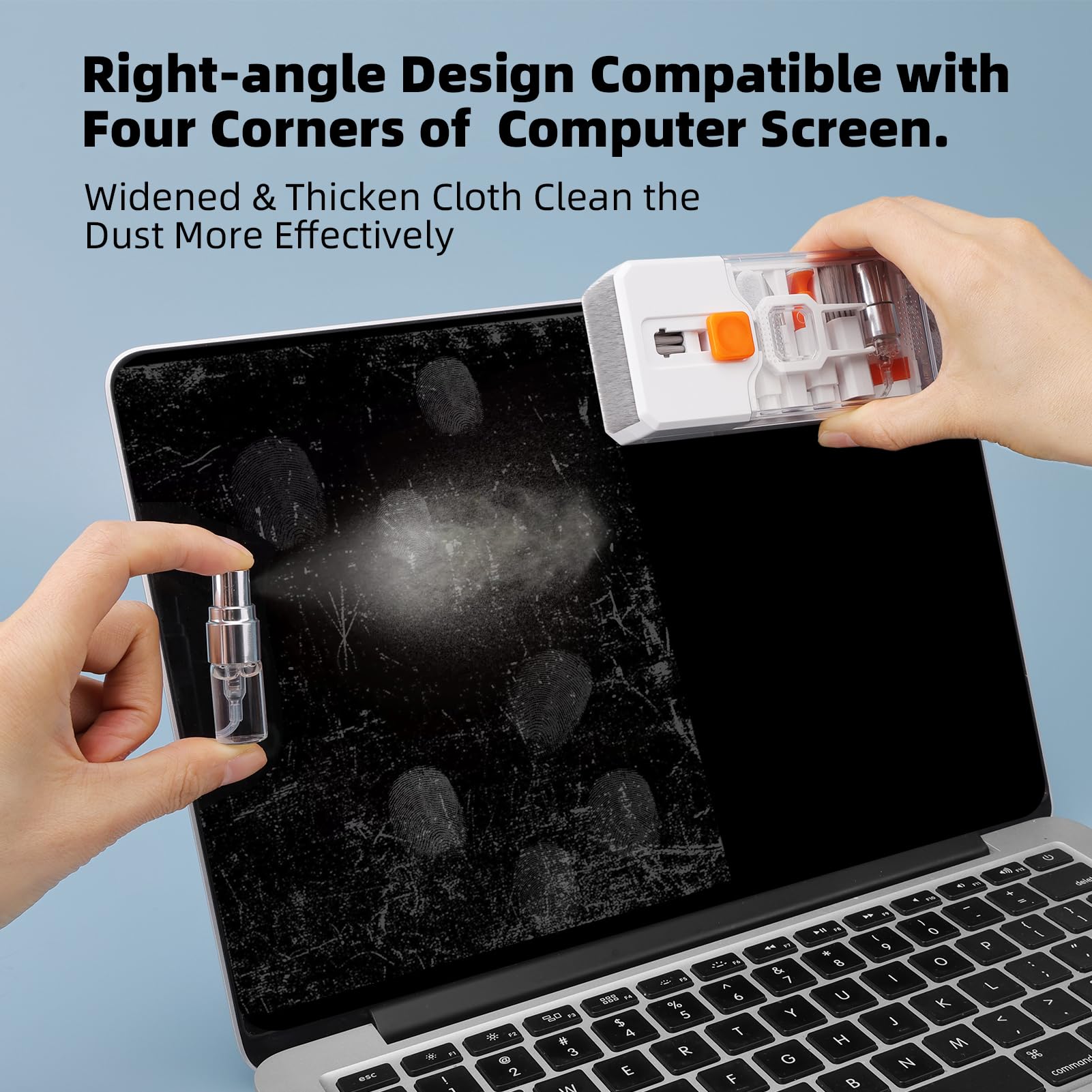 Ordilend Keyboard Cleaner & Laptop Cleaning Kit, All-in-1 for Com by Ordilend - Angle View 5