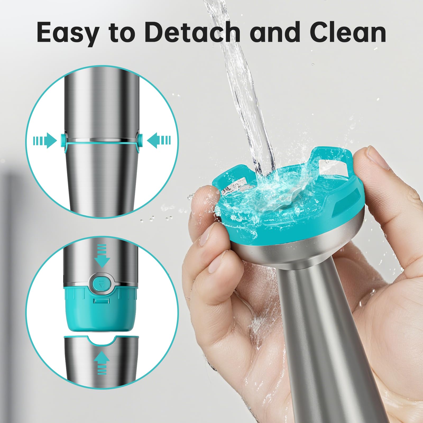 Turelar Immersion Blender Handheld 5 in 1 Hand Blender Set 1100W by turelar - Angle View 7