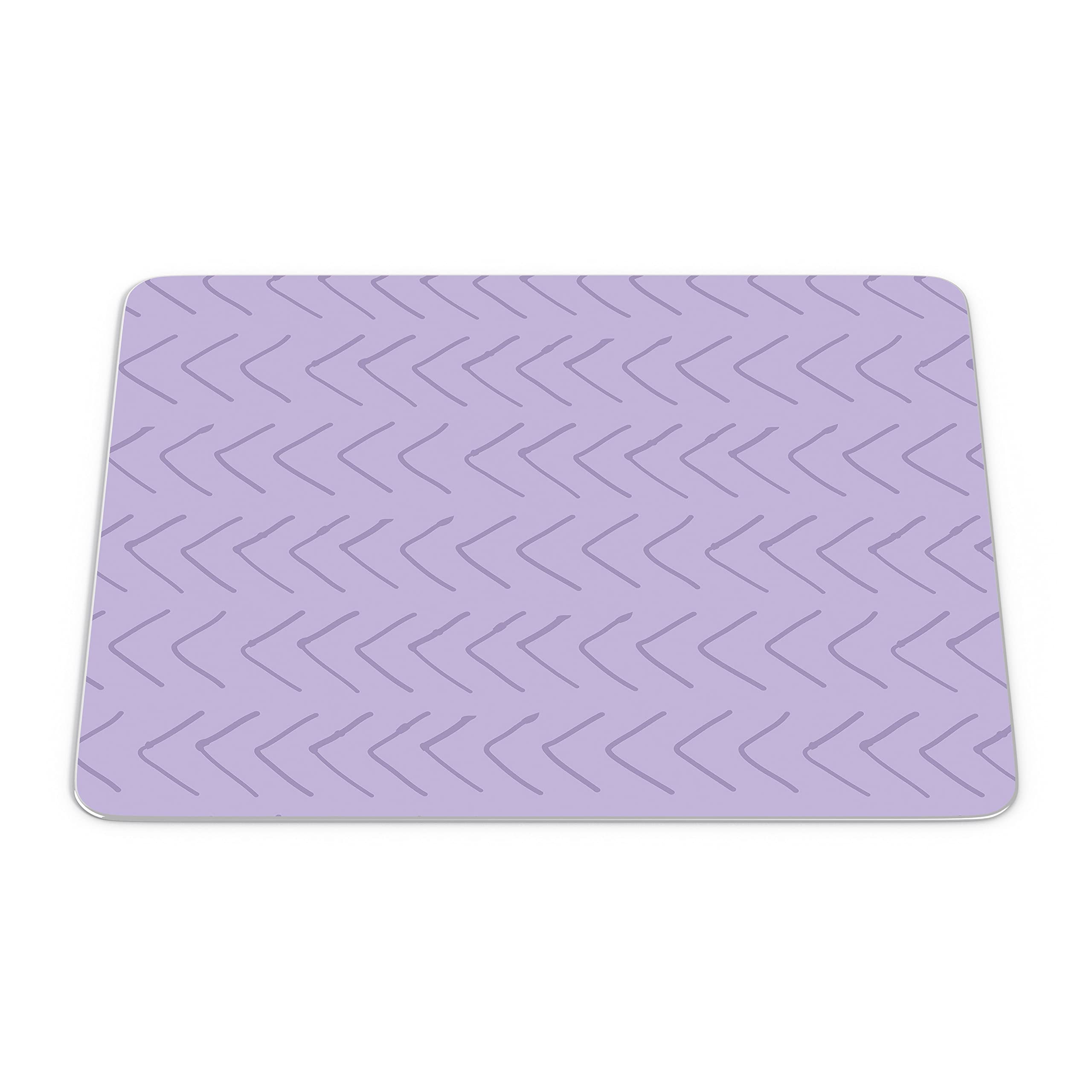 Bonamaison rectangle pop art digital printed mouse pad with non-slip backing, 22x18cm, ideal for office and home use.