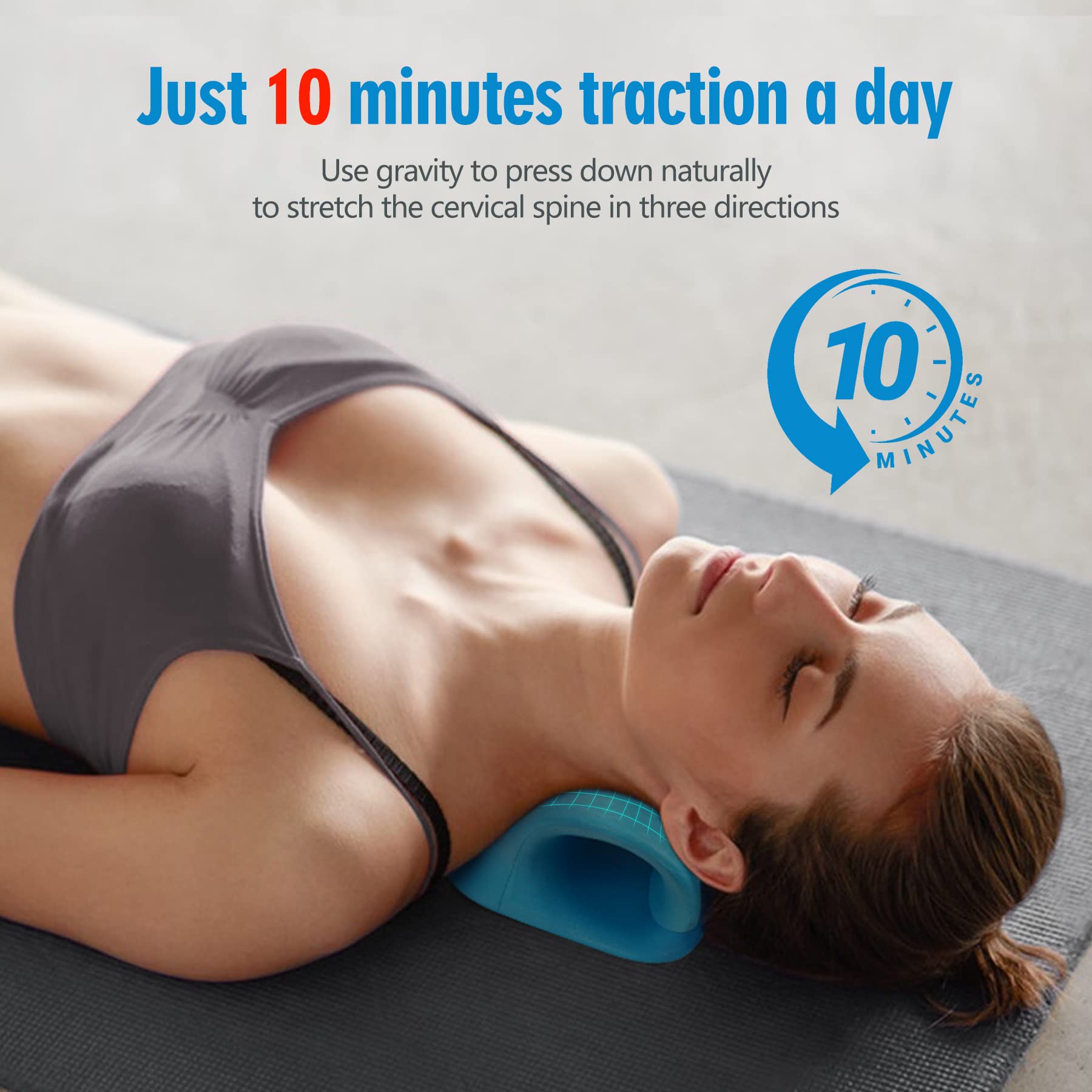 ComfortLife Neck Stretcher for Pain Relief, Neck and Shoulder Relaxer - View 2