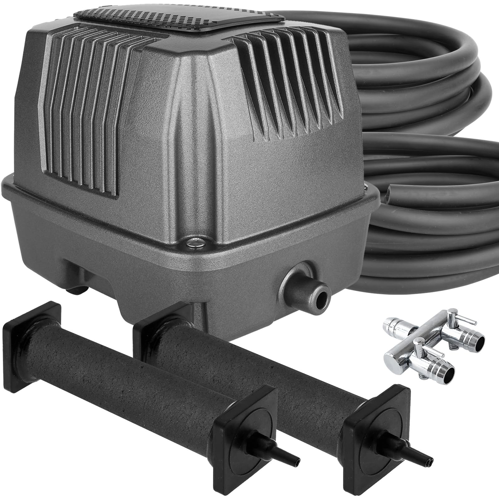 AquaMiracle Koi Pond Aerator Pond Air Pump with Self-Sinking Airl - AquaMiracle Official Product View 8