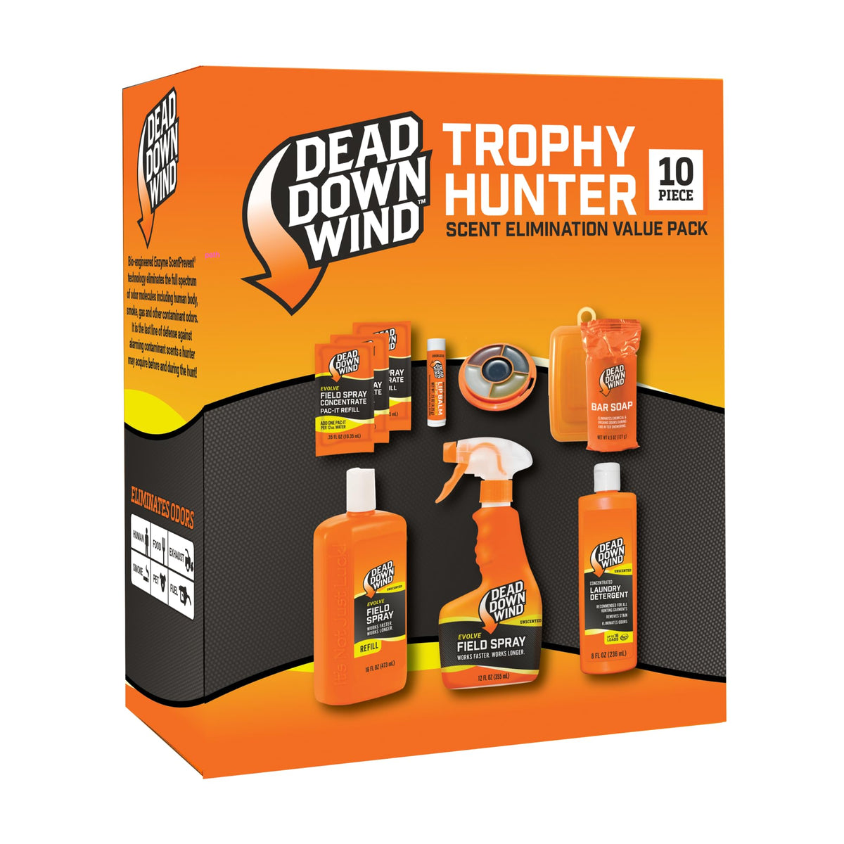 DEAD DOWN WIND Trophy Hunter Scent Eliminator 10 Piece Kit - DEAD DOWN WIND Official Imagery - 2
