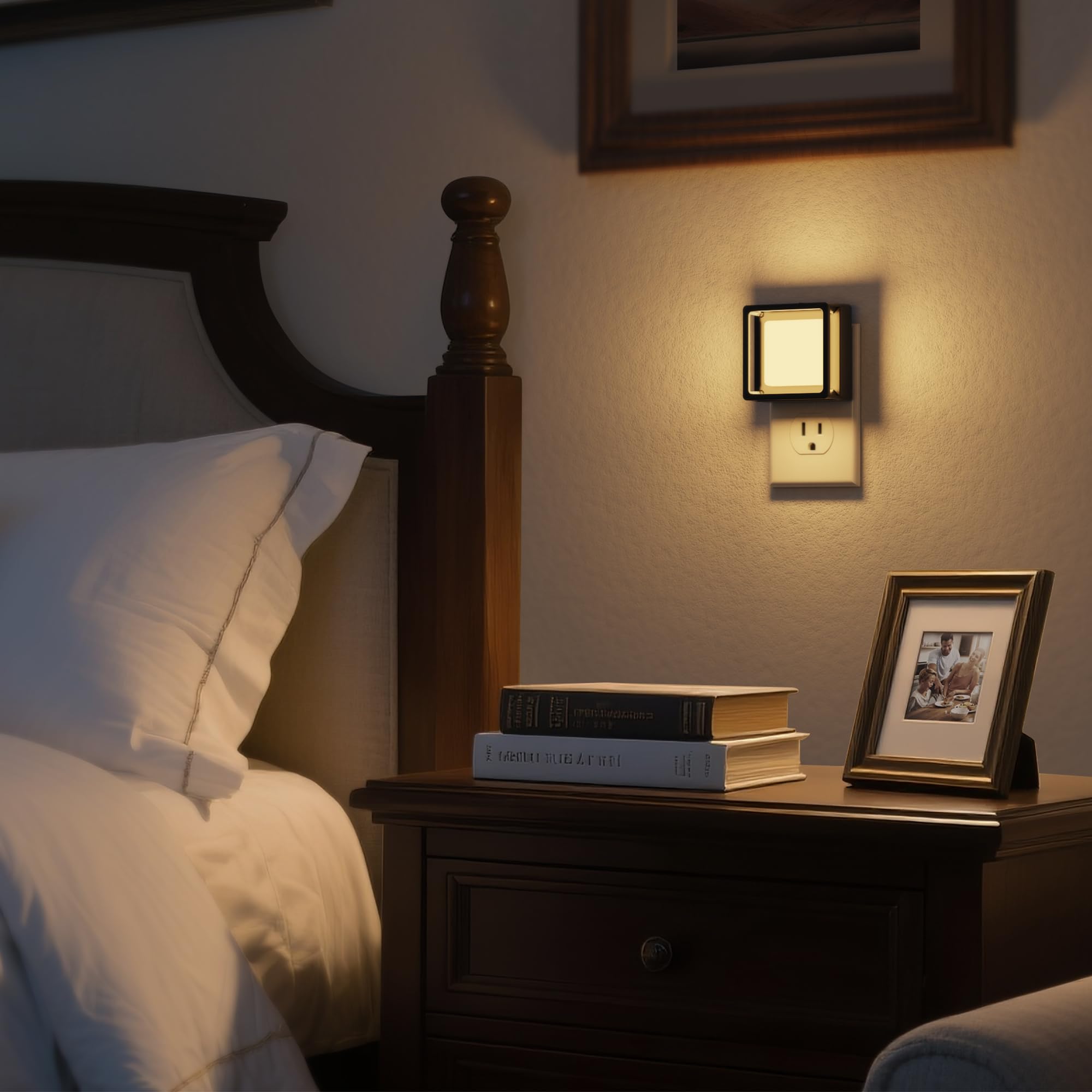 DORESshop LED Night Light,Night Lights Plug Into Wall  ,3CCT - DORESshop Official Product View 5